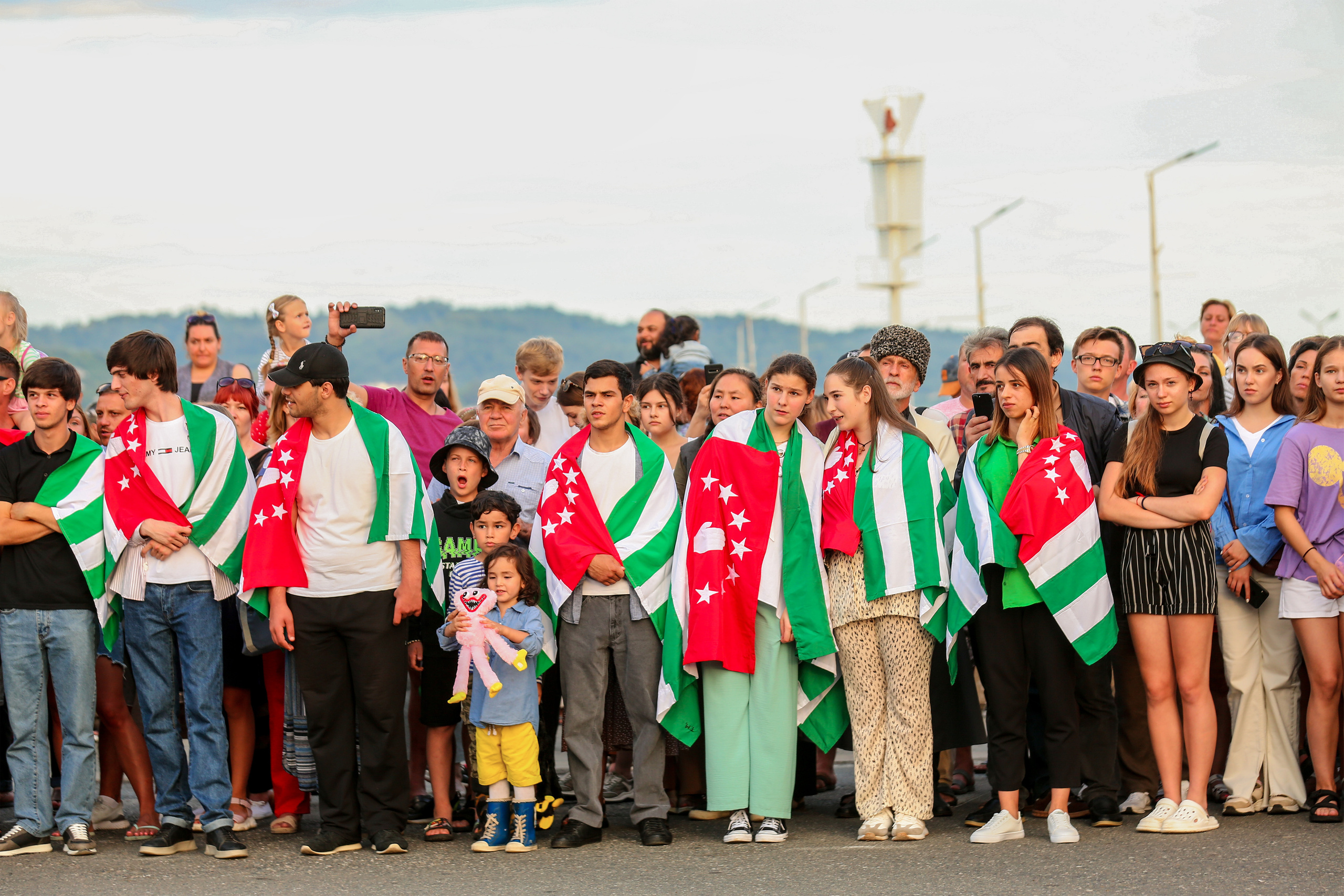 День Государственного флага Абхазии. 2022 год. Свадебный и семейный фотограф в Абхазии Эля Цишба