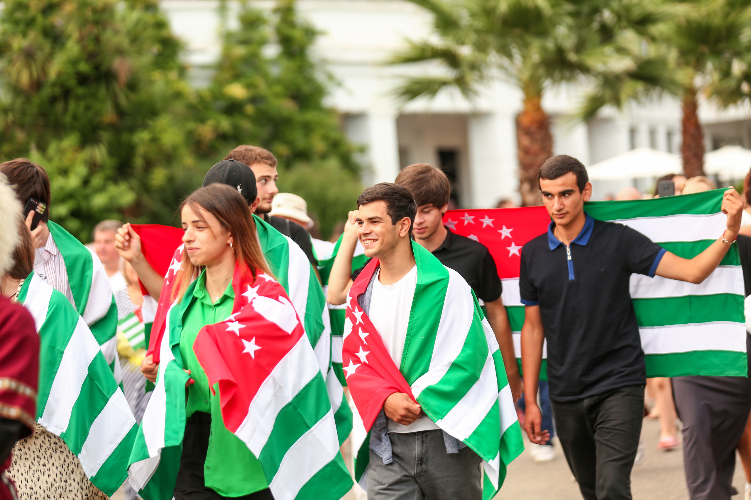 День Государственного флага Абхазии. 2022 год. Свадебный и семейный фотограф в Абхазии Эля Цишба