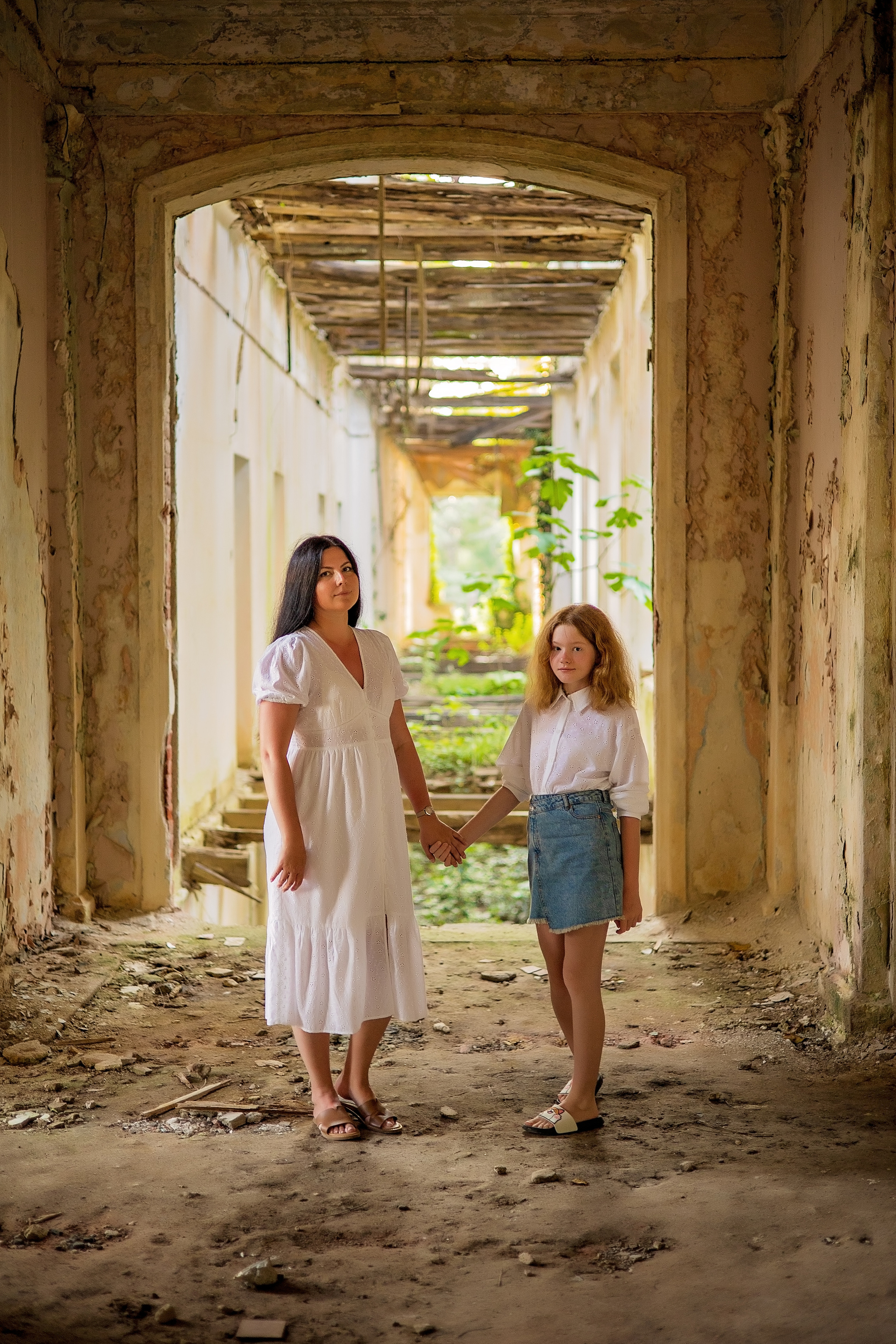 Ольга с дочкой впервые в Абхазии. Свадебный и семейный фотограф в Абхазии Эля Цишба