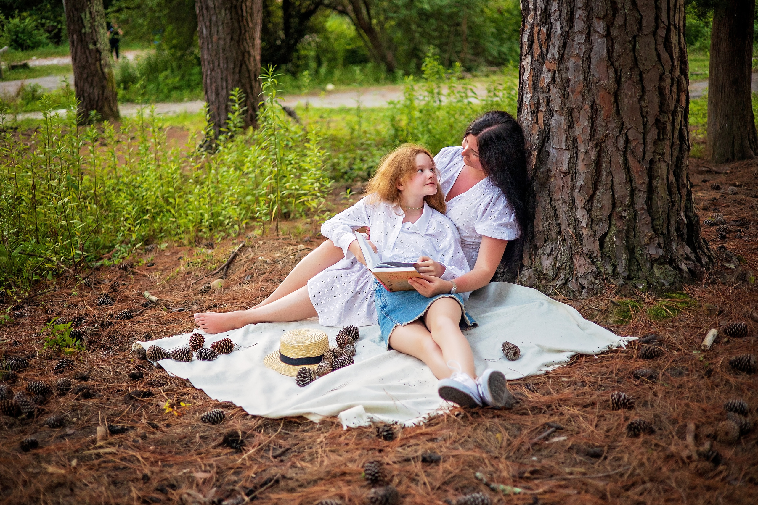 Ольга с дочкой впервые в Абхазии. Свадебный и семейный фотограф в Абхазии Эля Цишба