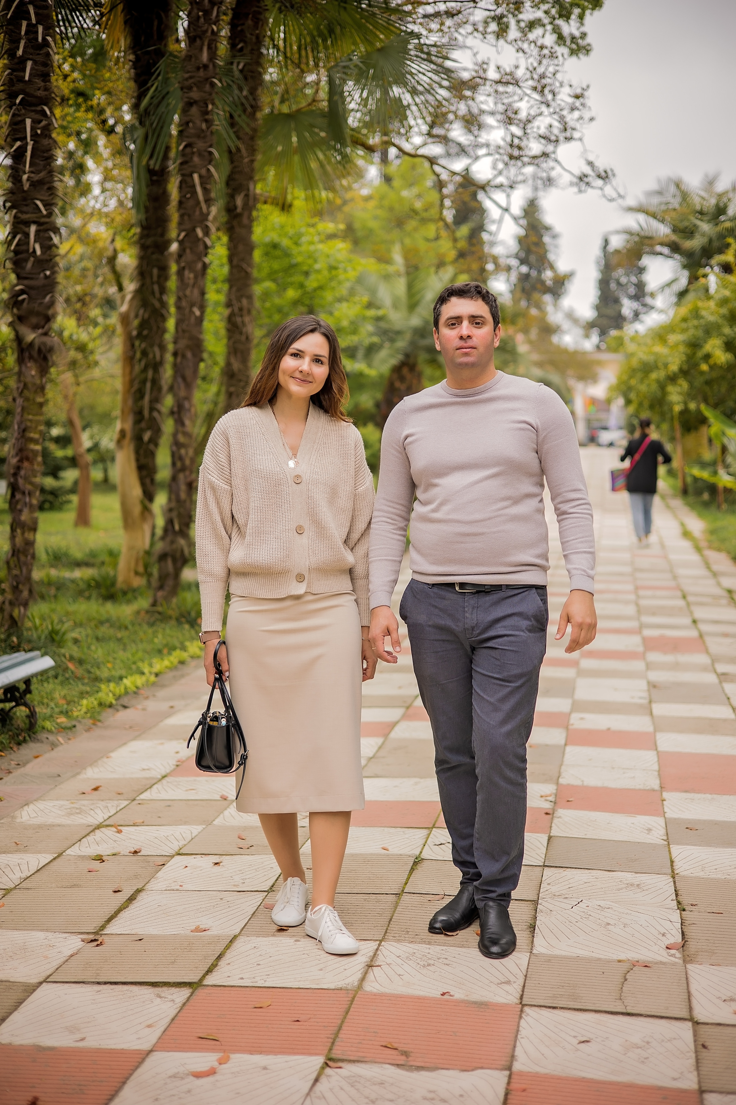 Прогулка в ботаническом саду. Свадебный и семейный фотограф в Абхазии Эля Цишба