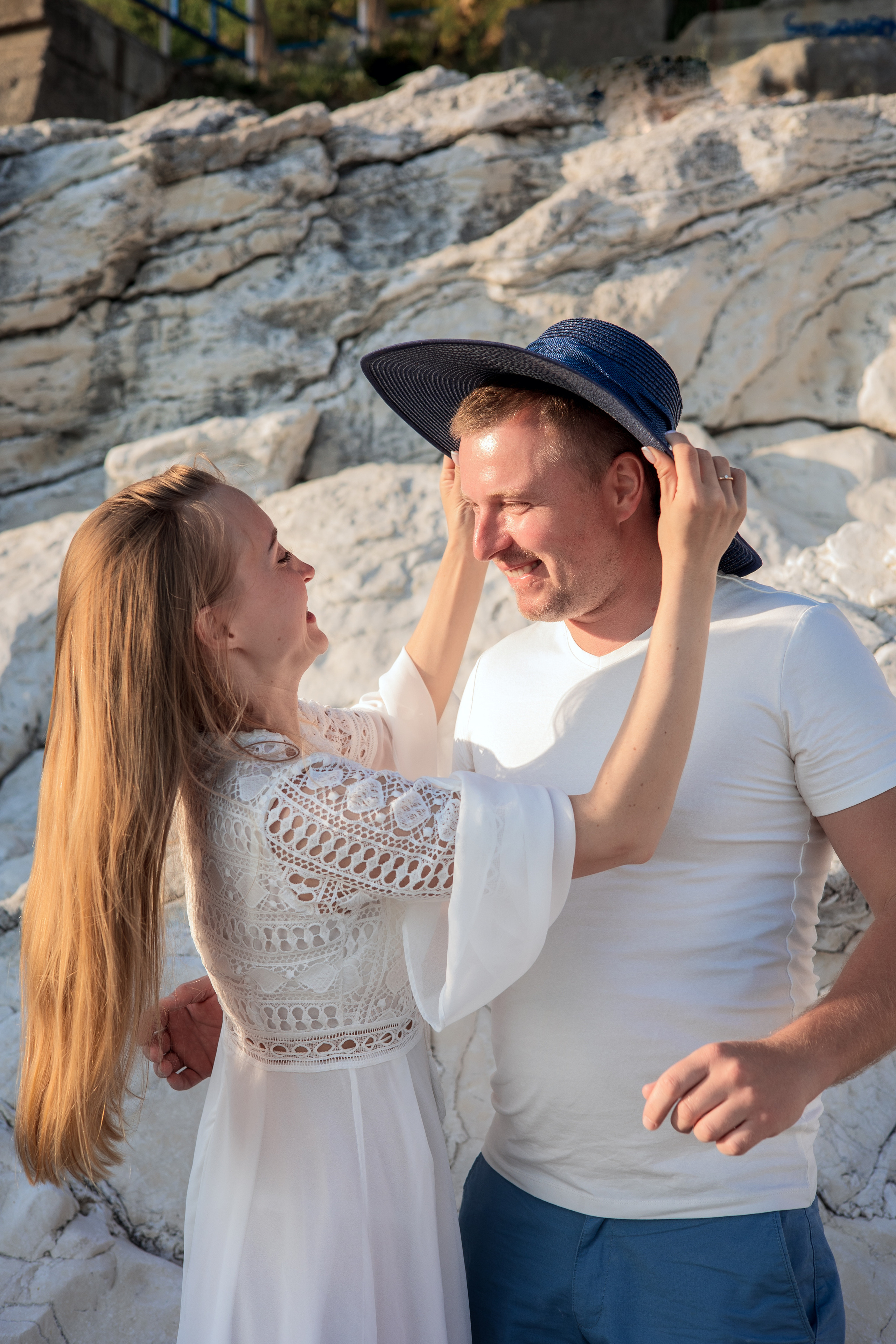 Закат на белых скалах. Свадебный и семейный фотограф в Абхазии Эля Цишба