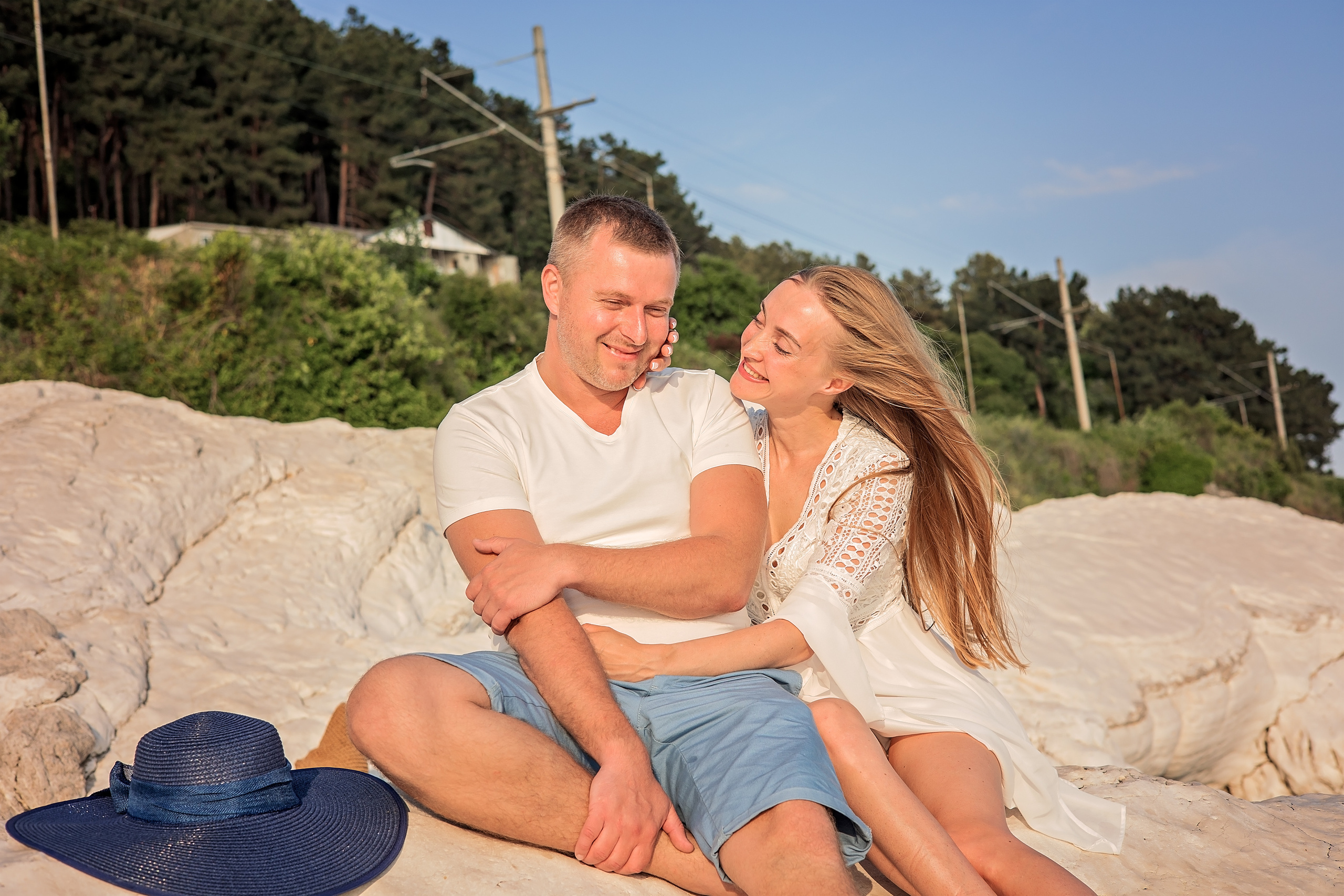 Закат на белых скалах. Свадебный и семейный фотограф в Абхазии Эля Цишба