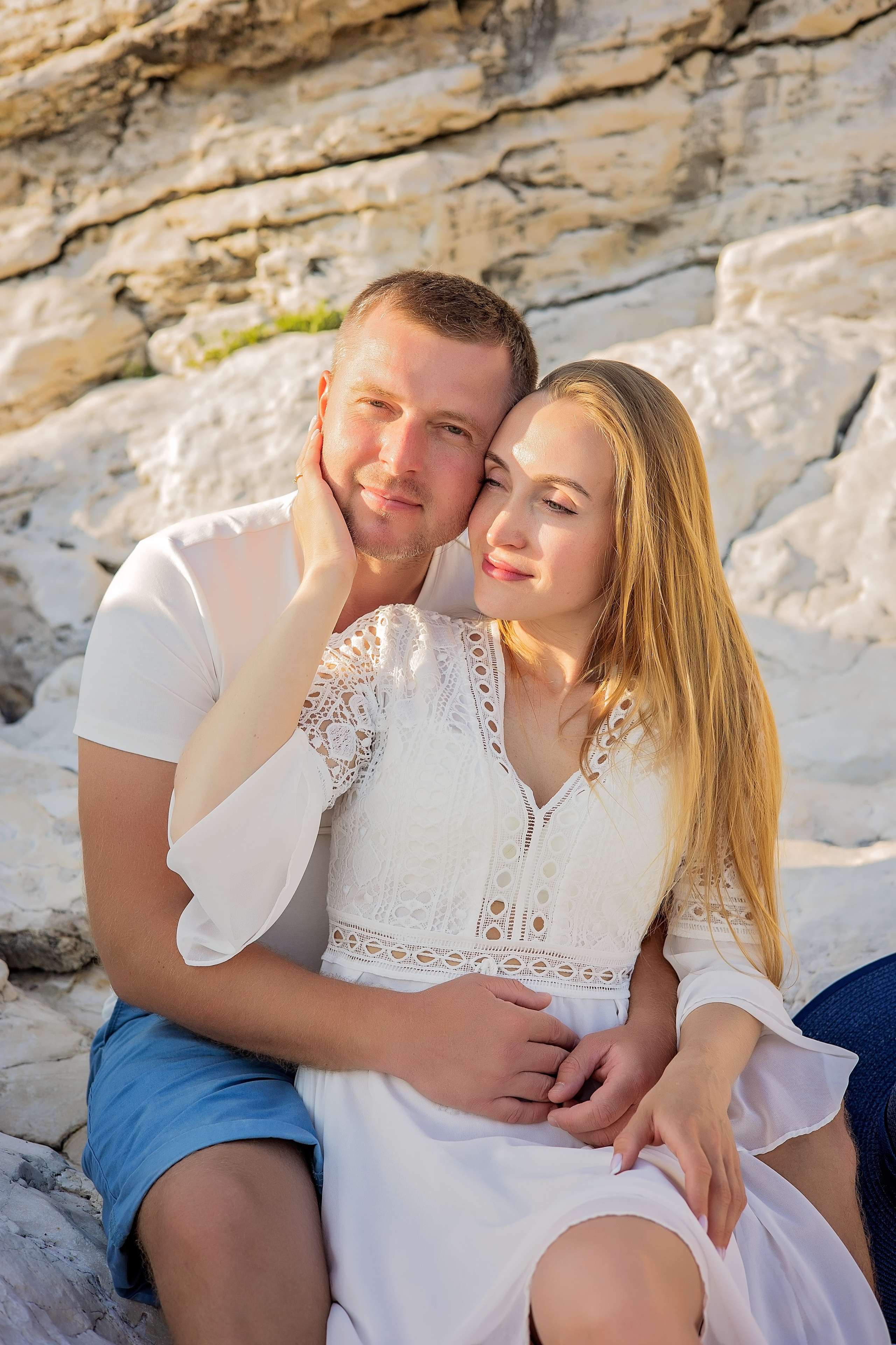 Закат на белых скалах. Свадебный и семейный фотограф в Абхазии Эля Цишба