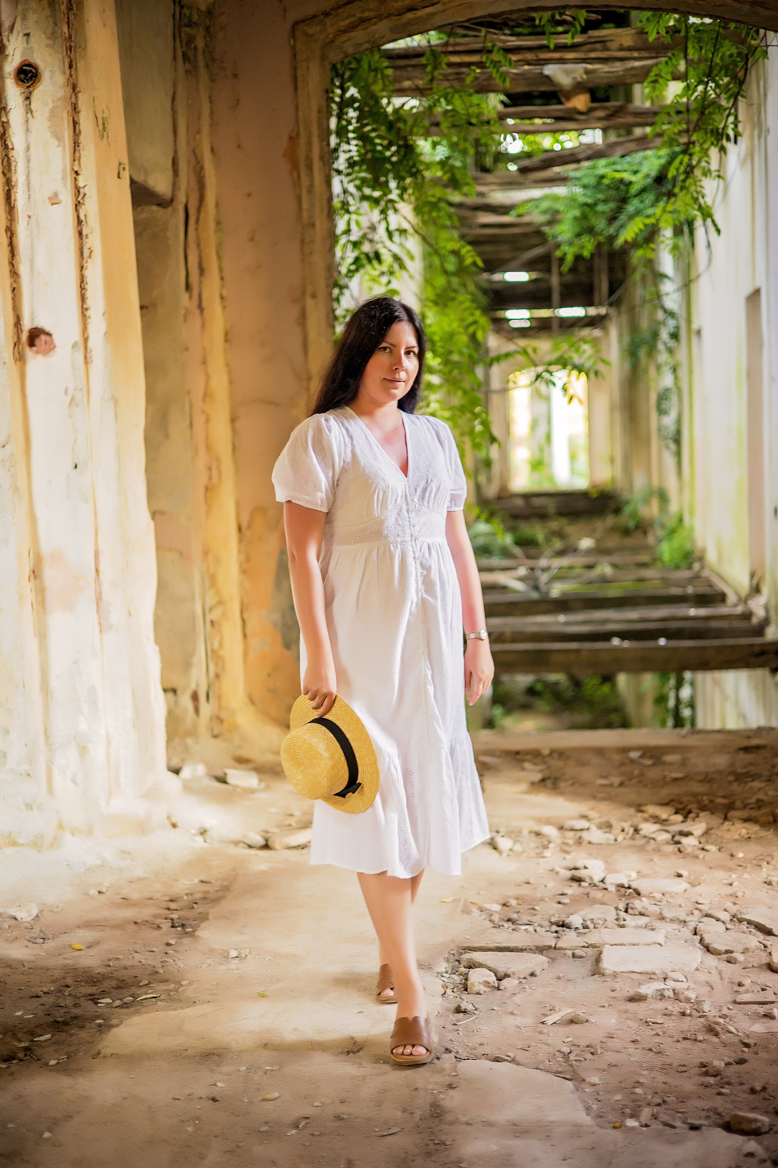 Ольга с дочкой впервые в Абхазии. Свадебный и семейный фотограф в Абхазии Эля Цишба