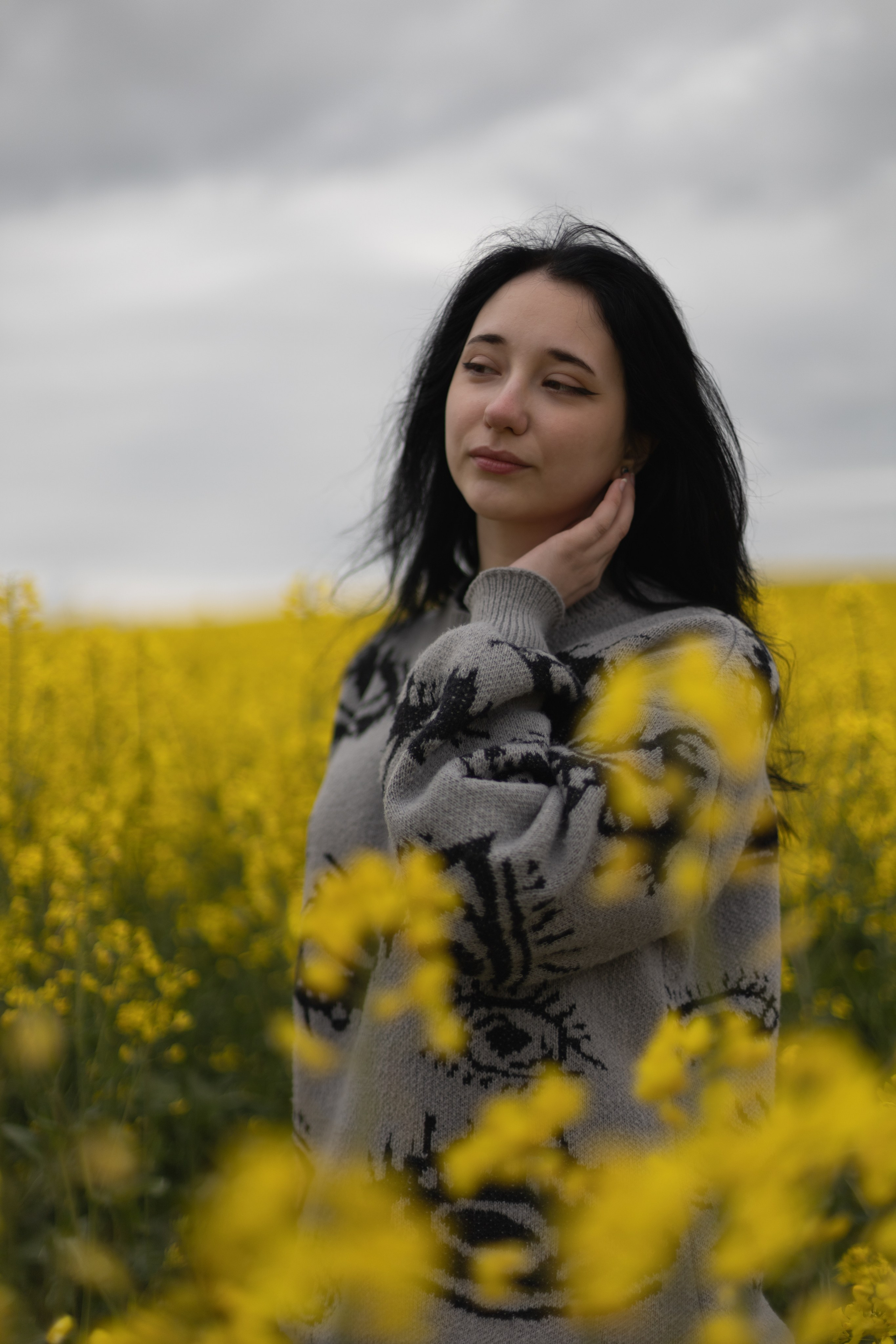 Полина Л — (Рапсовое поле). — Digital Noise —