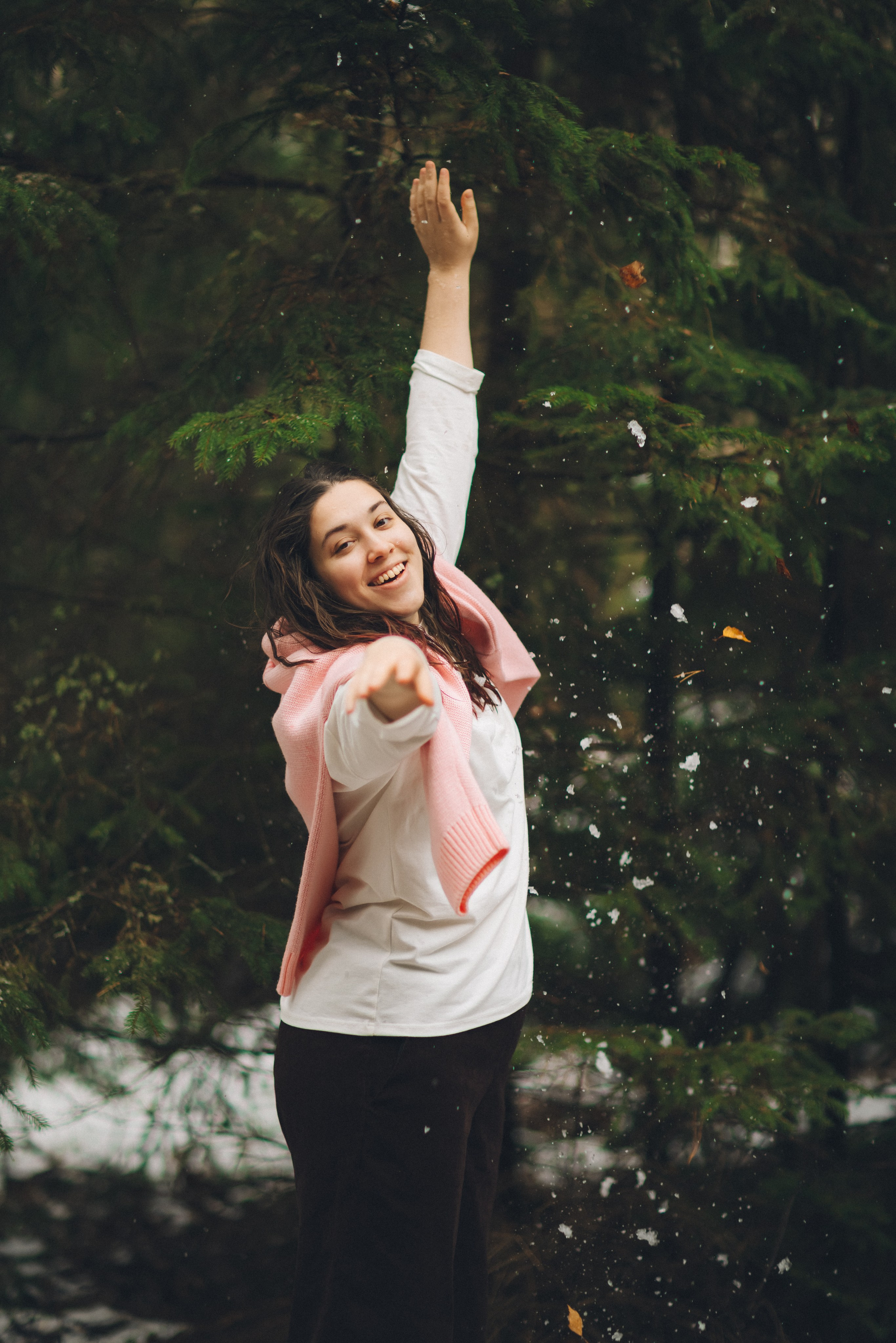 Маша и зима на Балтике. Фотограф Зеленоградск Красильникова Елена