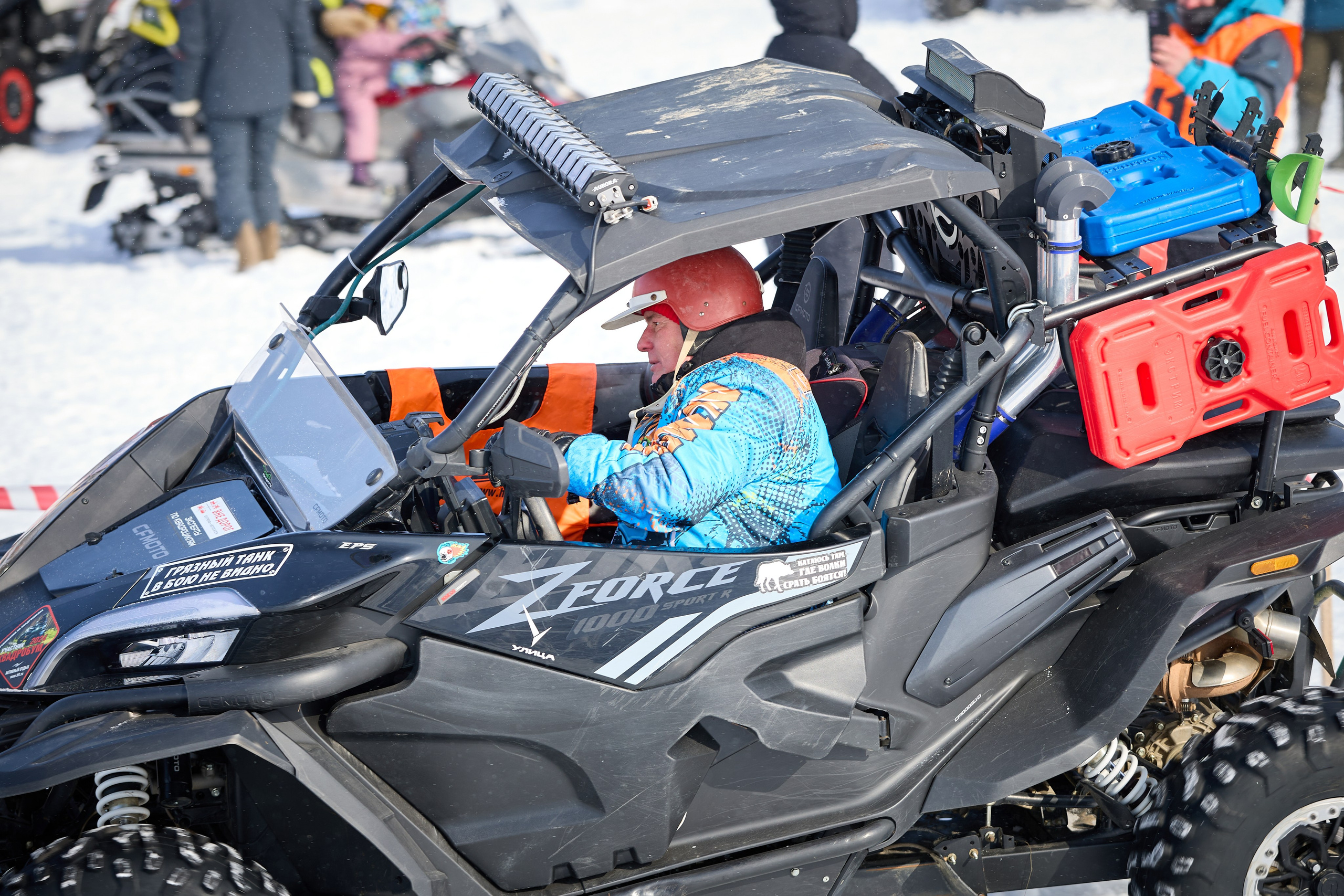 Топим Лёд — 2026. Соревнования на квадроциклах. Фотограф в Новосибирске Алена Скокова