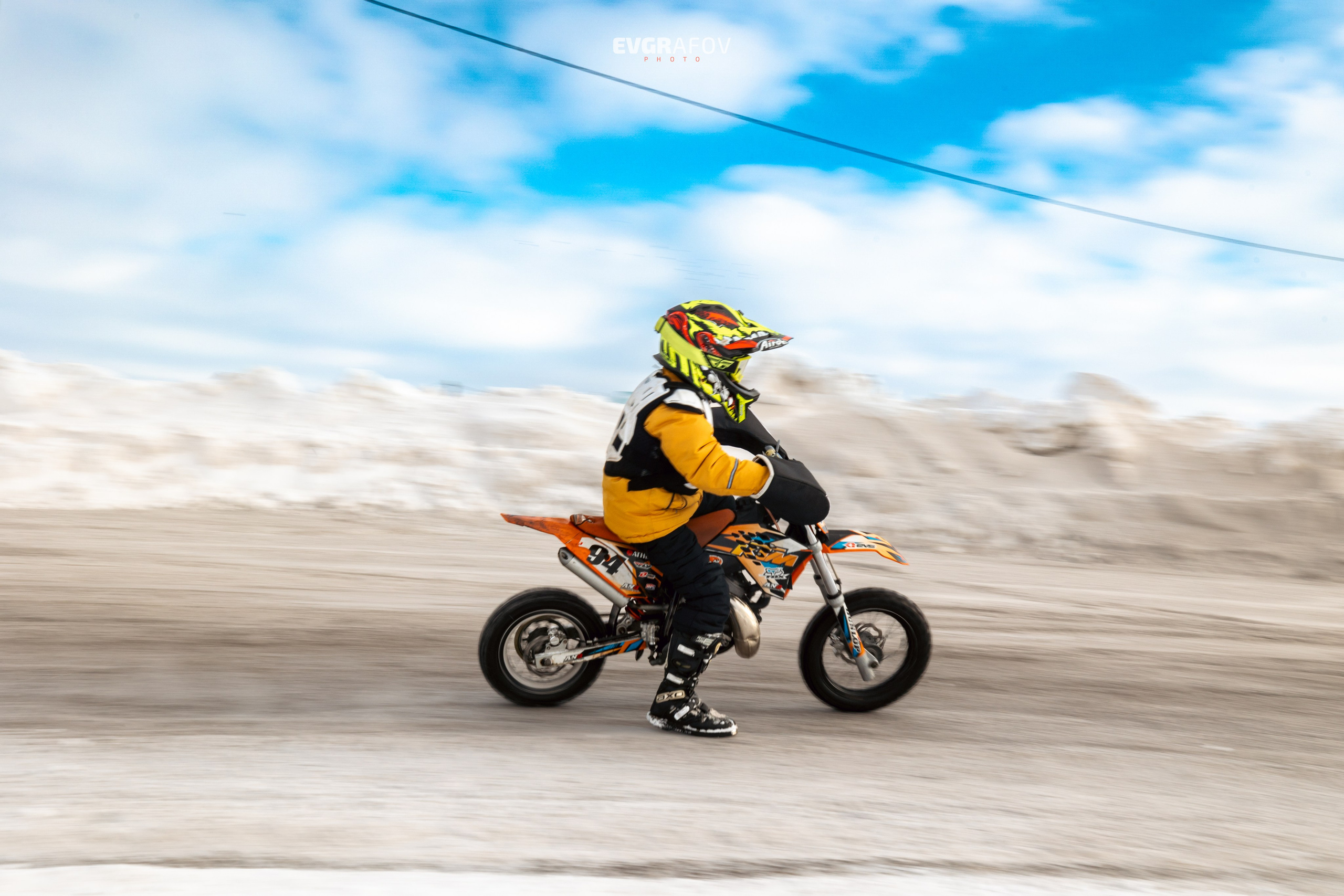 Открытый кубок Республики Татарстан по мотокроссу 3 этап. 4 февраля 2024 г. Фотограф Евграфов Александр