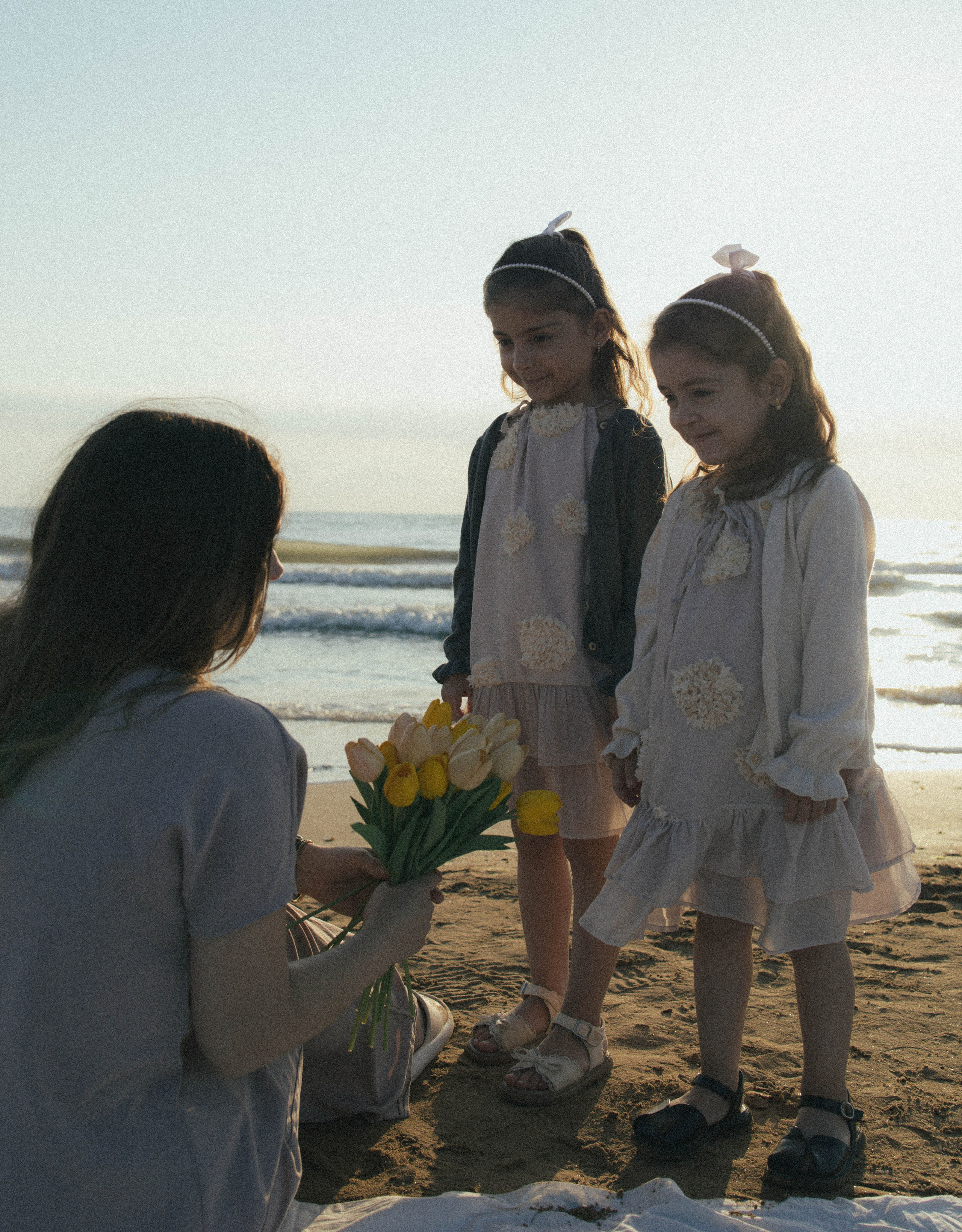 Мама & дочки. Семейный фотограф Leylin