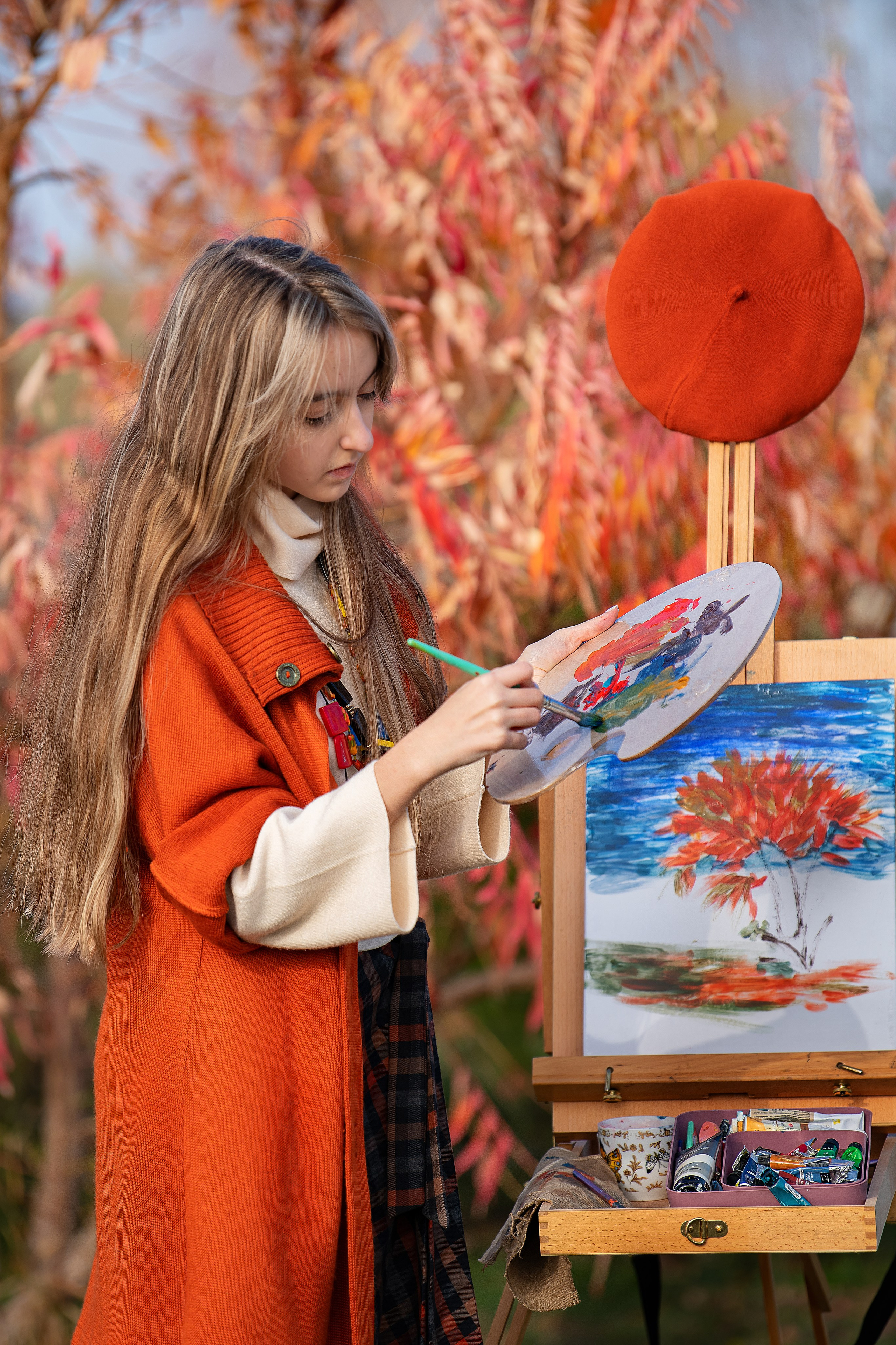 Ты рисуешь, а я рисую тебя и оба мы художники. Главная