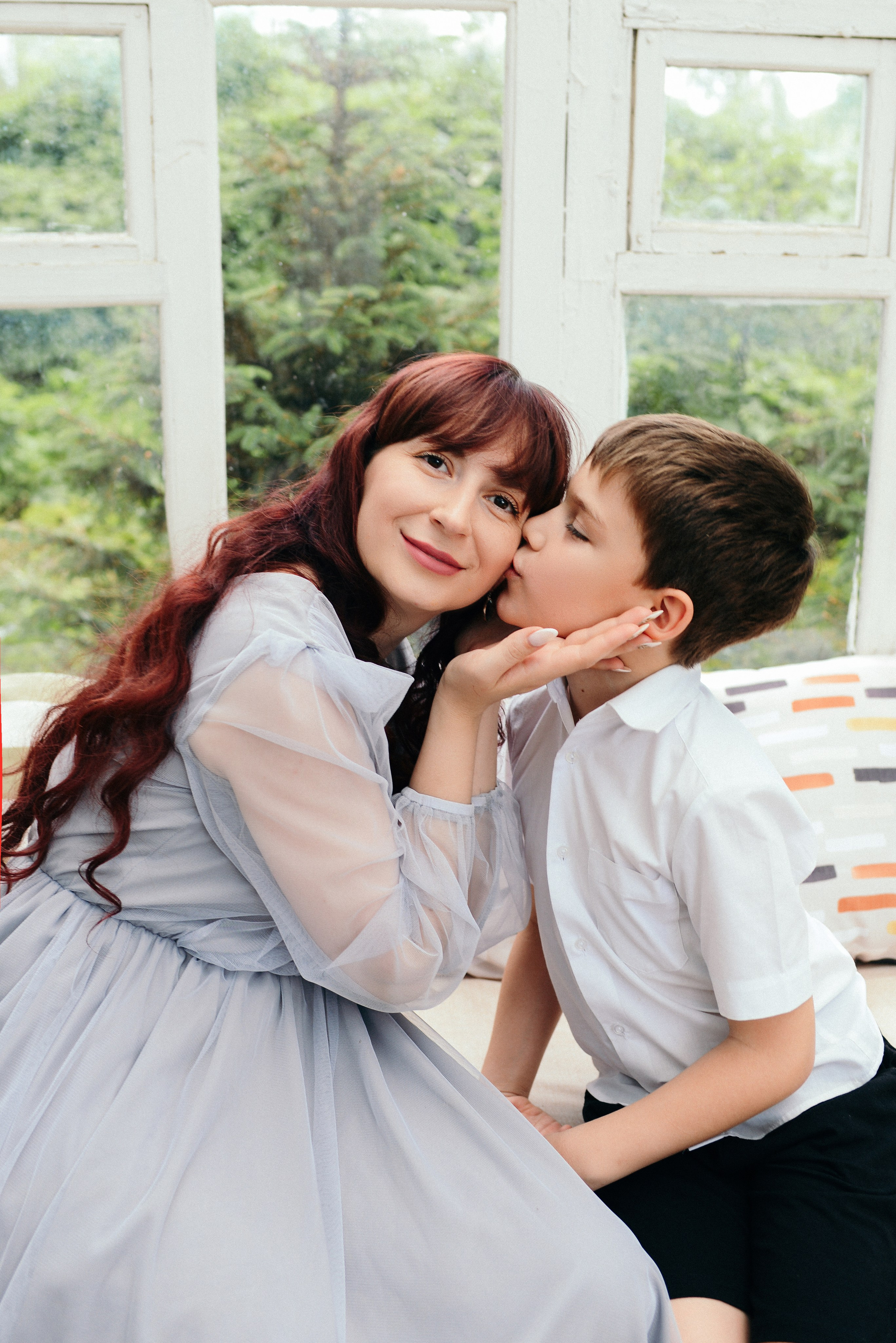 Вера, ромашки и Рома). Фотограф Ярута Оксана / Ростов-на-Дону