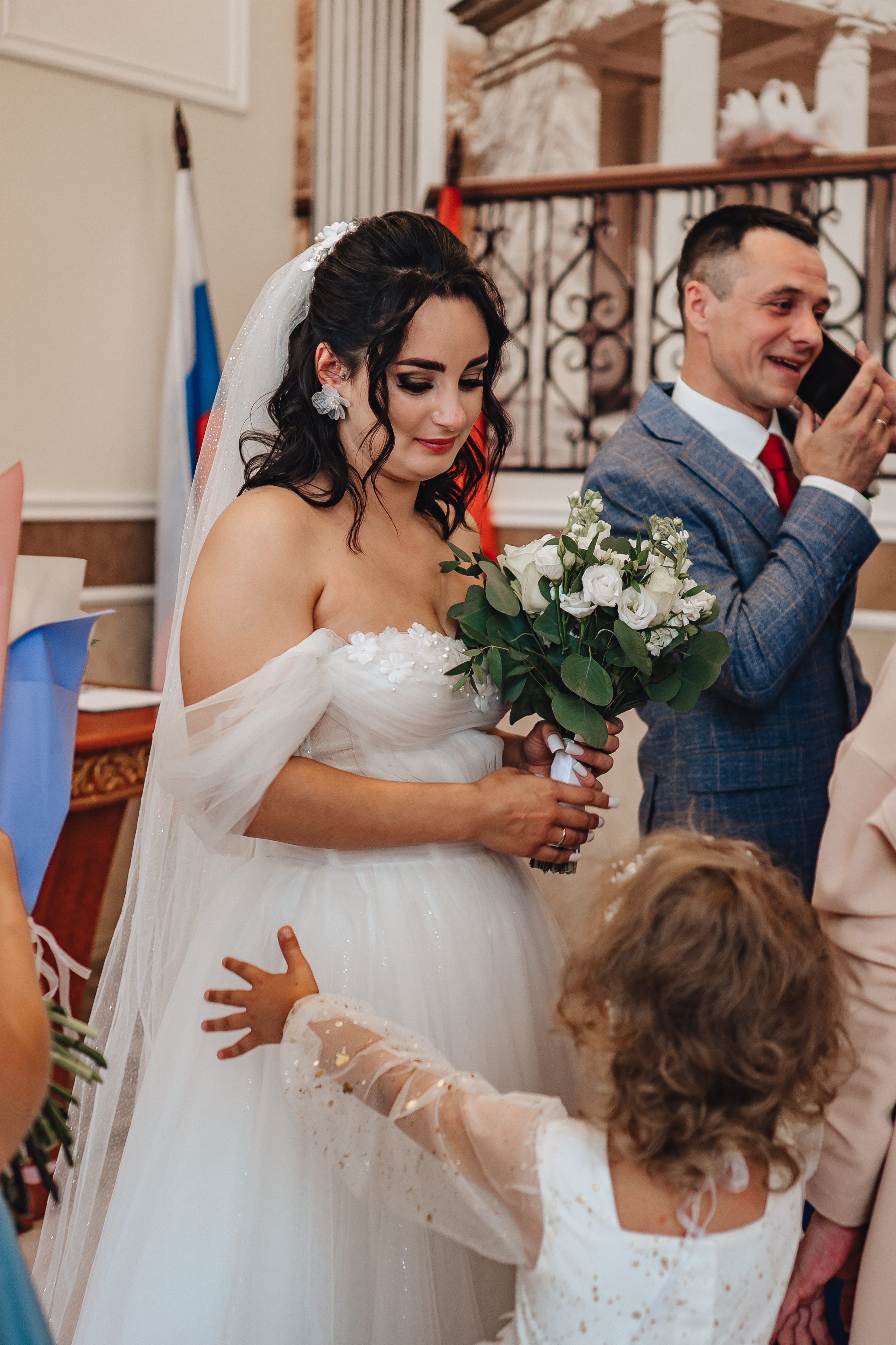 СВАДЕБНАЯ СЬЕМКА В ЗАГСЕ НА МОСКОВСКОМ ПРОСПЕКТЕ. Профессиональный фотограф, Санкт-Петербург — Виктория Богомолова