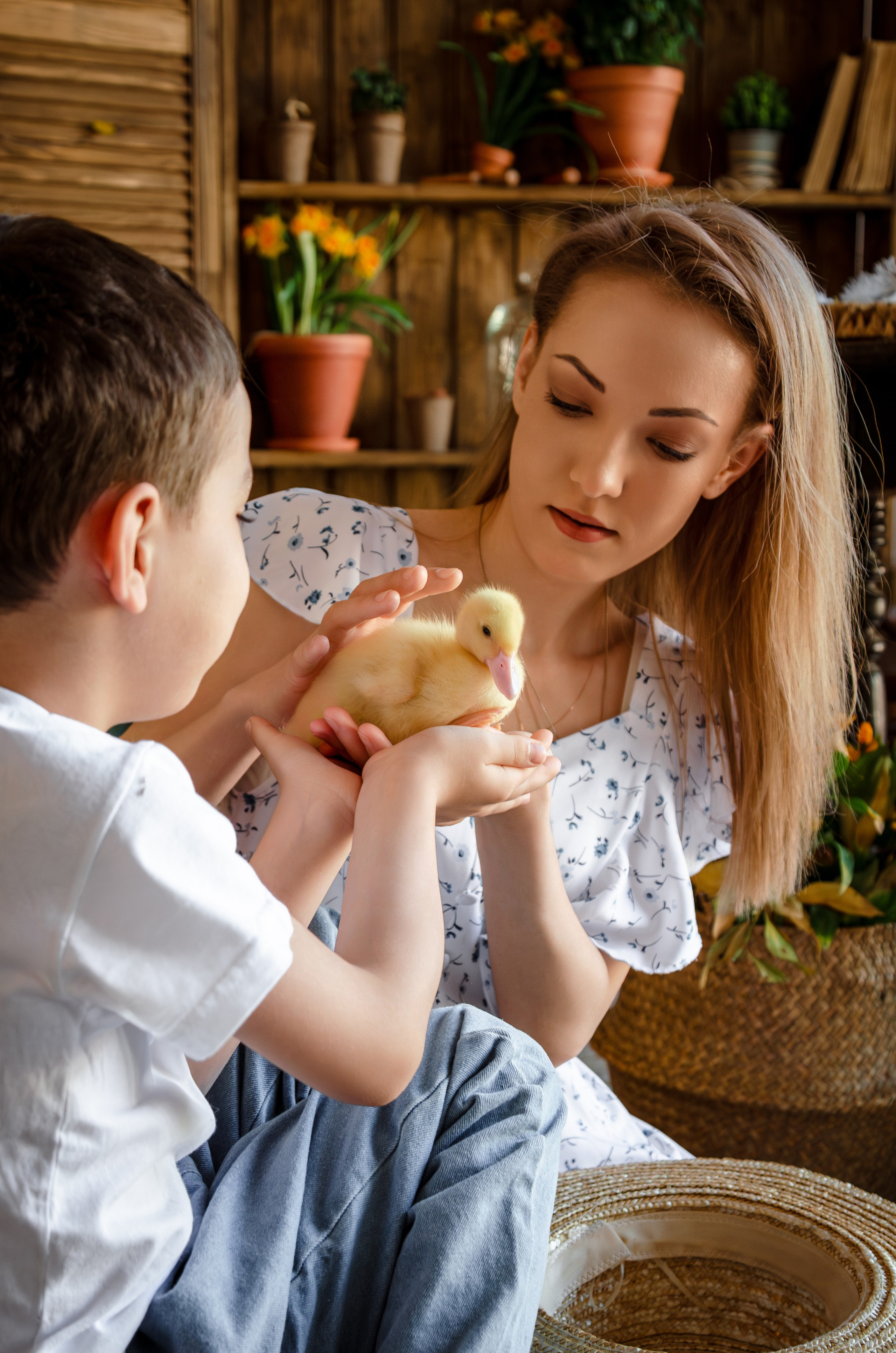 Мама и ее маленький фермер. Фотографы в Тюмени Андрей и Лидия Войвод