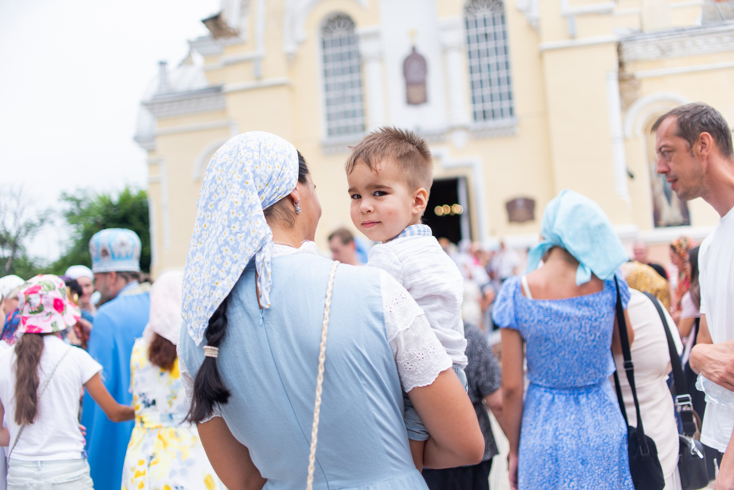 Празднование в честь явления иконы Пресвятой Богородицы в Казани 21.07.2023. Семейный и свадебный фотограф в Феодосии и Коктебеле