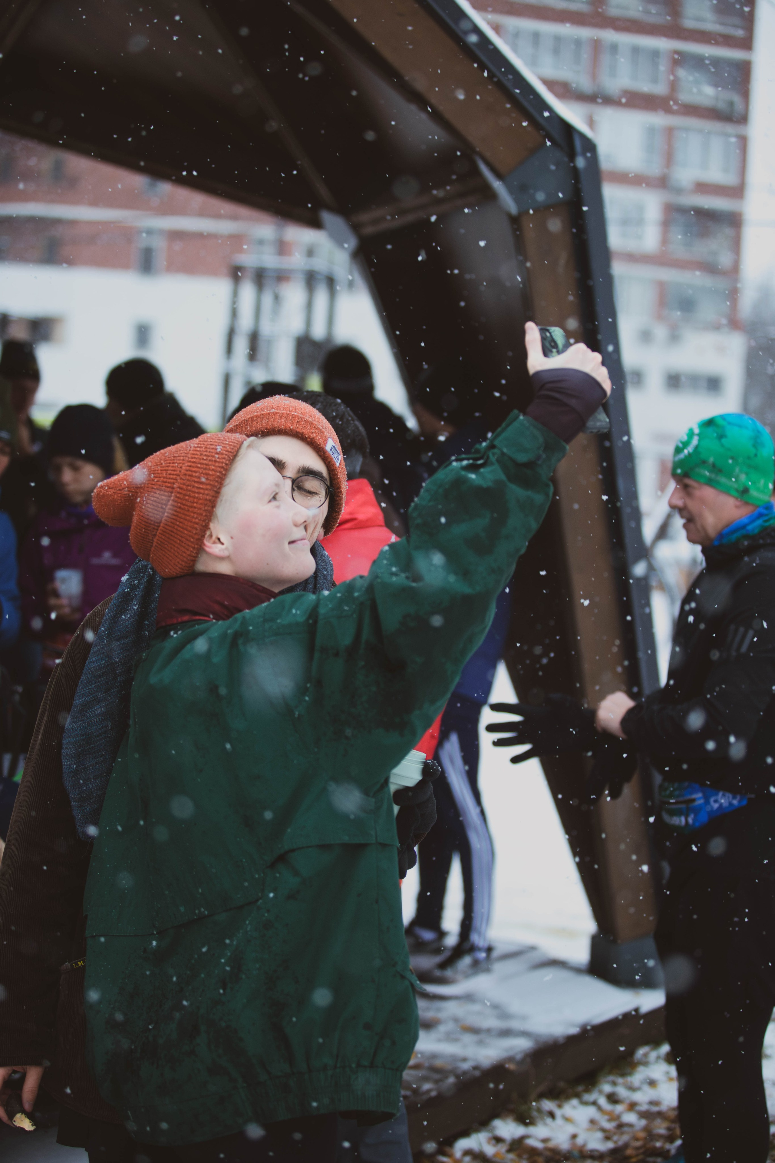 Снежные 5 Верст Бабушкинская. Александра Мельниченко/ Бегающий фотограф