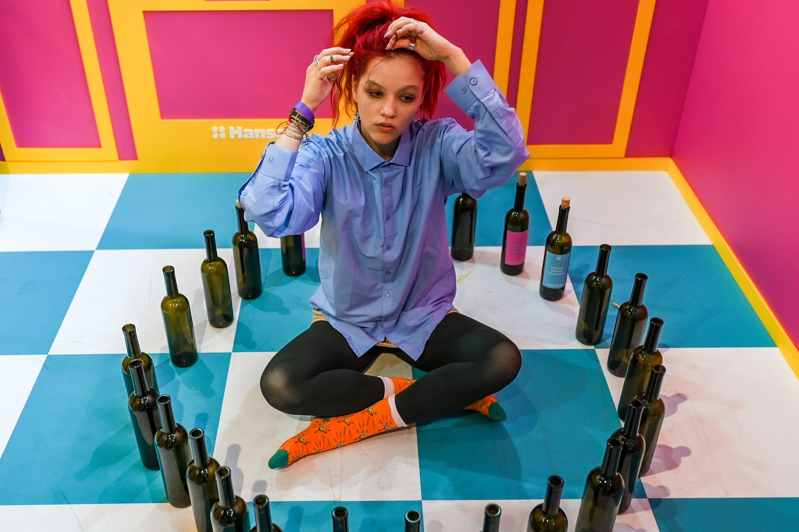 Фотоссесия для блогера. Экспрессия и яркость. Фотограф Евгений Степанов