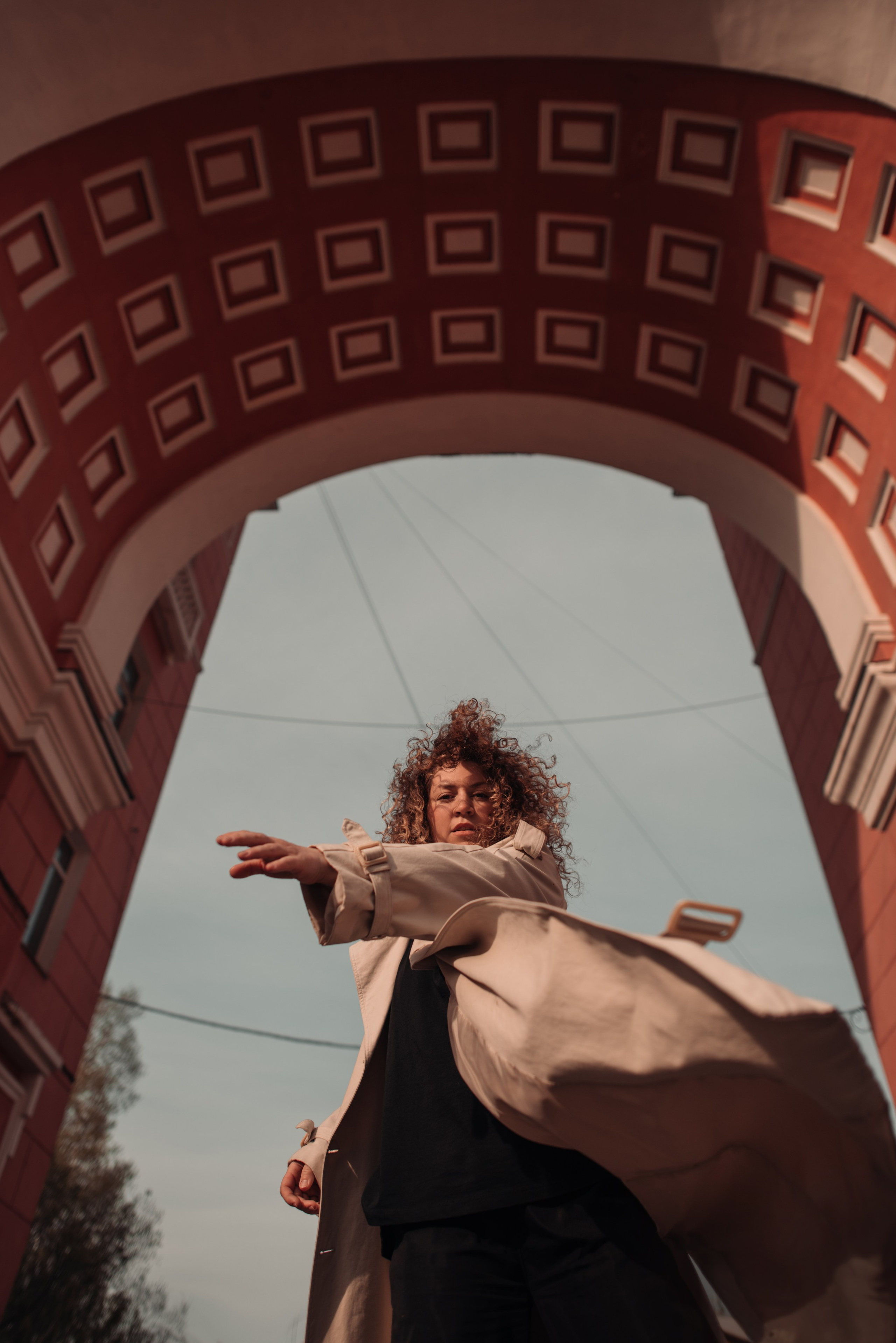 Рассвет в городе: Ира и парсон Гром. Портфолио