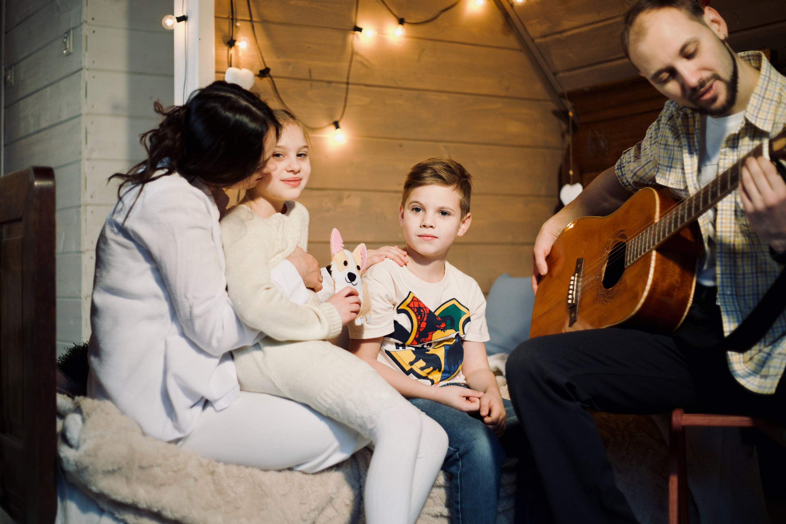 Уютный семейный новый год. Семейный и индивидуальный фотограф Света Василькив