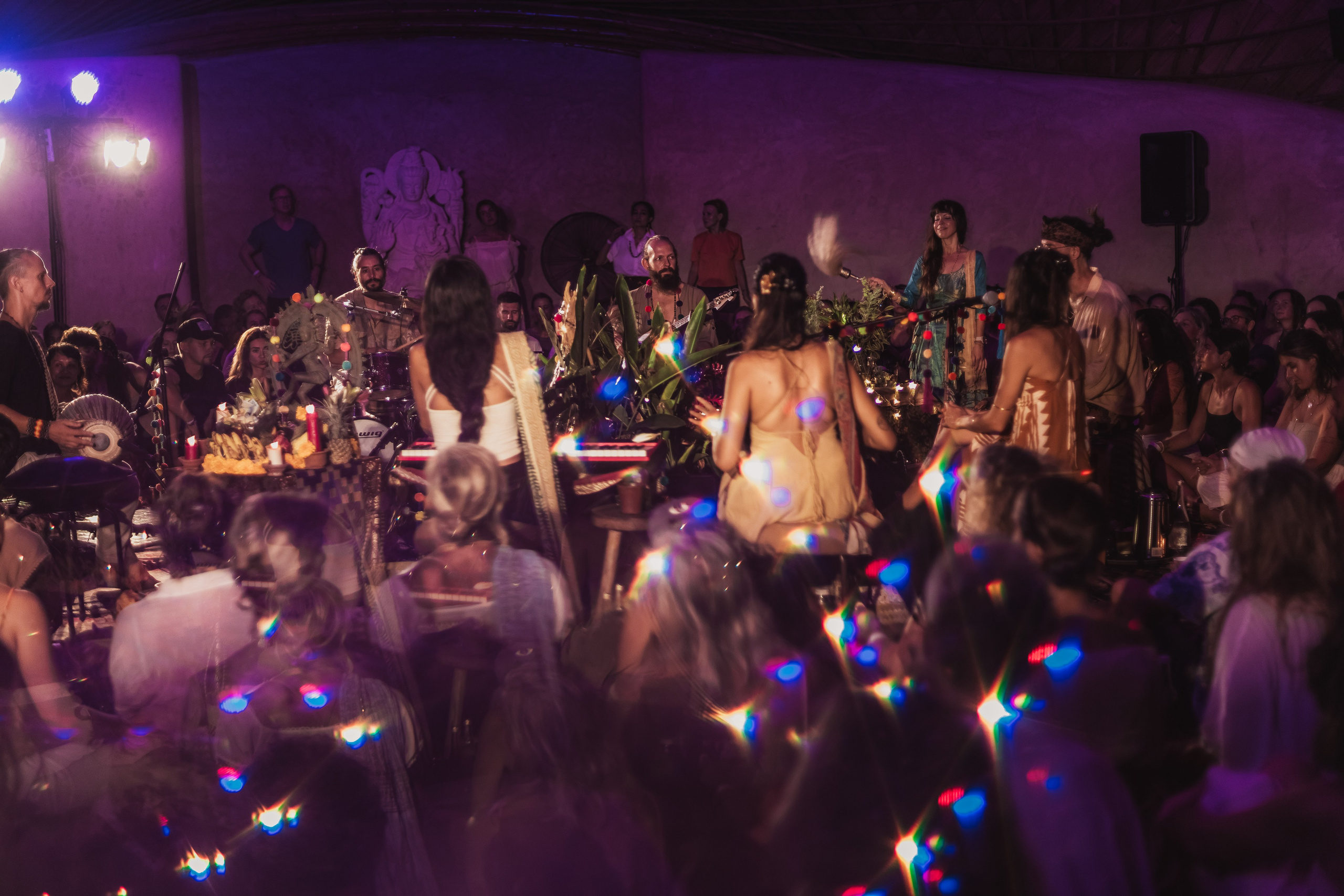 Hanuman Project kirtan at Alchemy april. Mariam Bagdasaryan