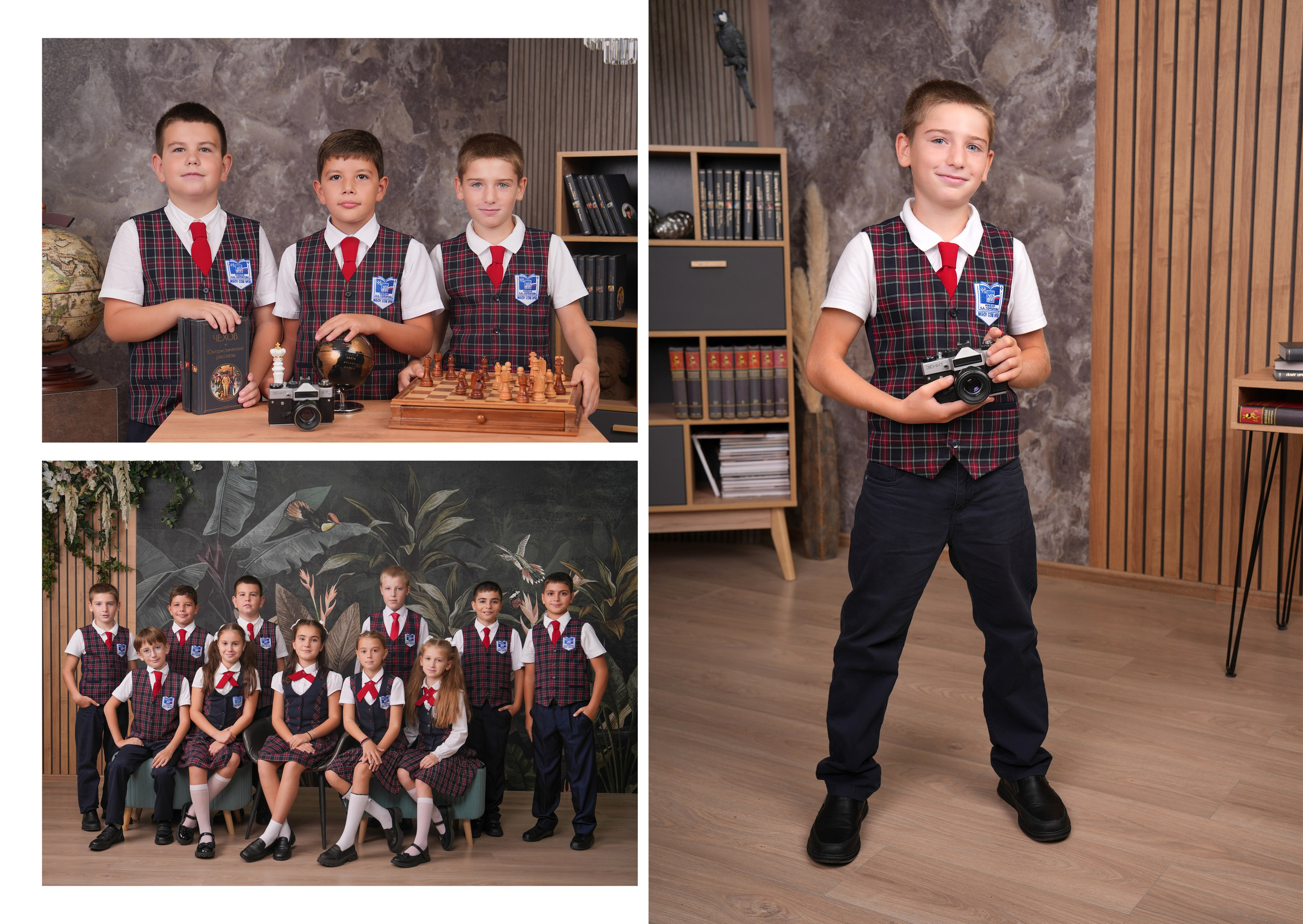 ШКОЛА 30 — 4 «Б» класс. Красивый выпускной альбом в Краснодаре