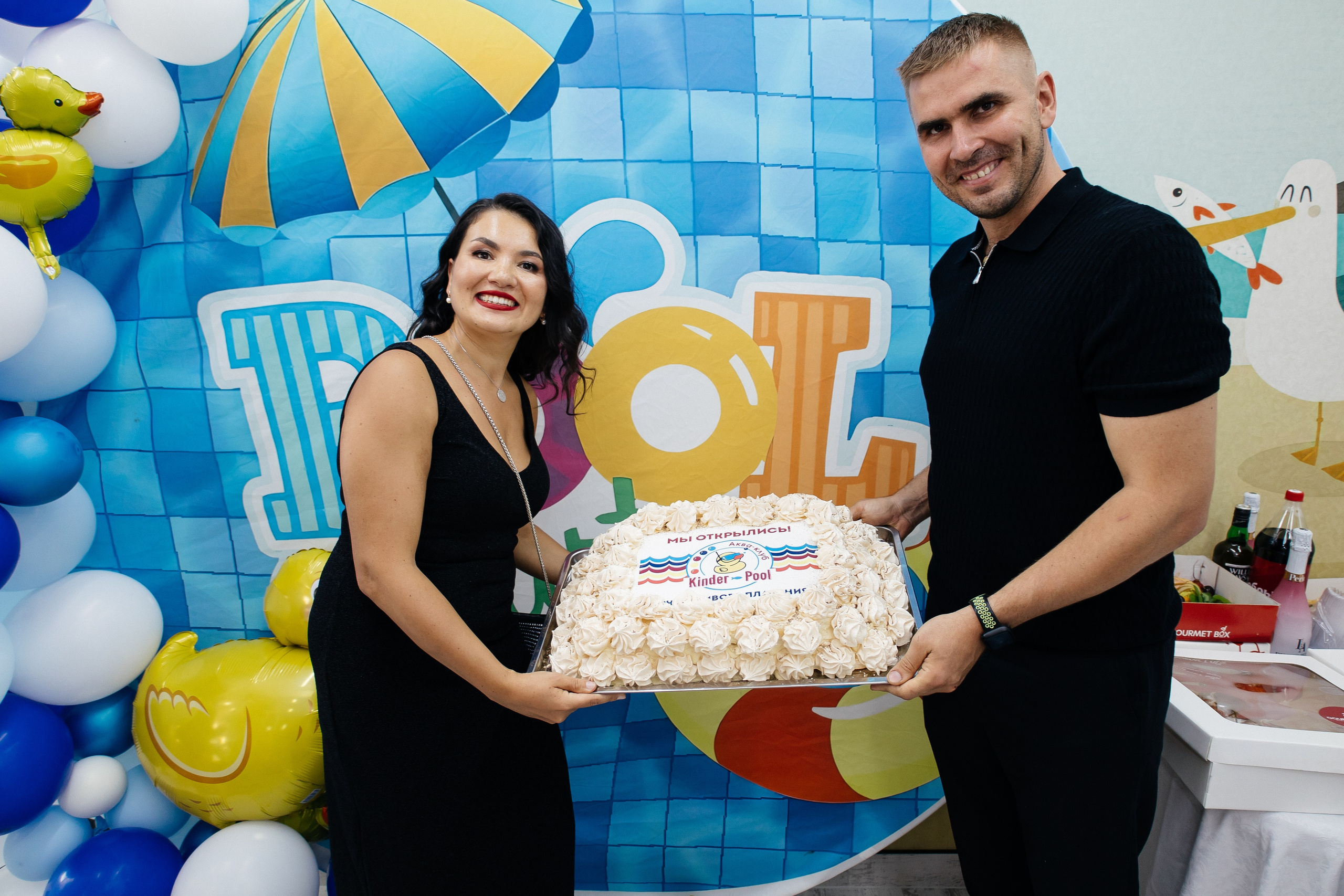 Открытие бассейна. Фотограф в Иркутске