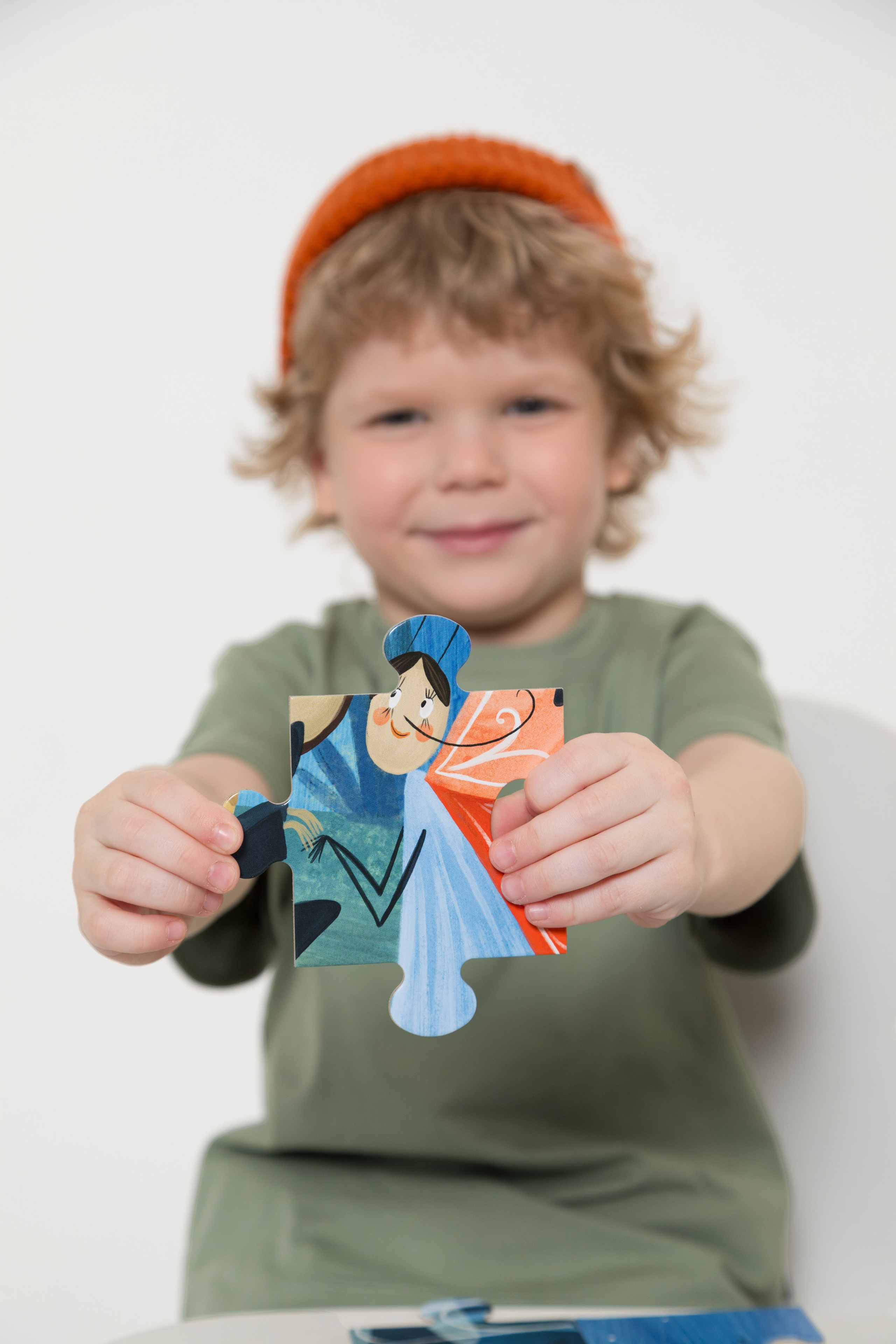 Имиджевая и каталожная съёмка для бренда детских пазлов. Детский и контент фотограф Надя Волкова Санкт-Петербург