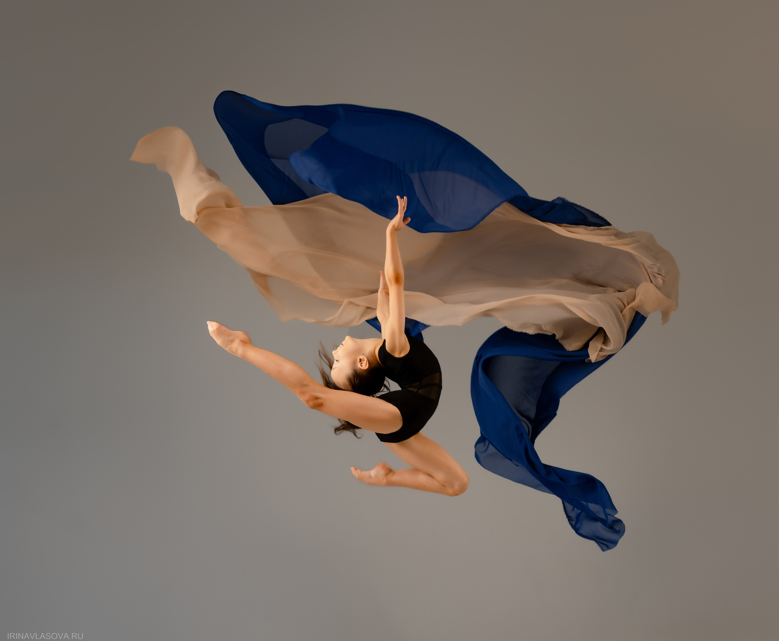 модная фотосессия для гимнастки