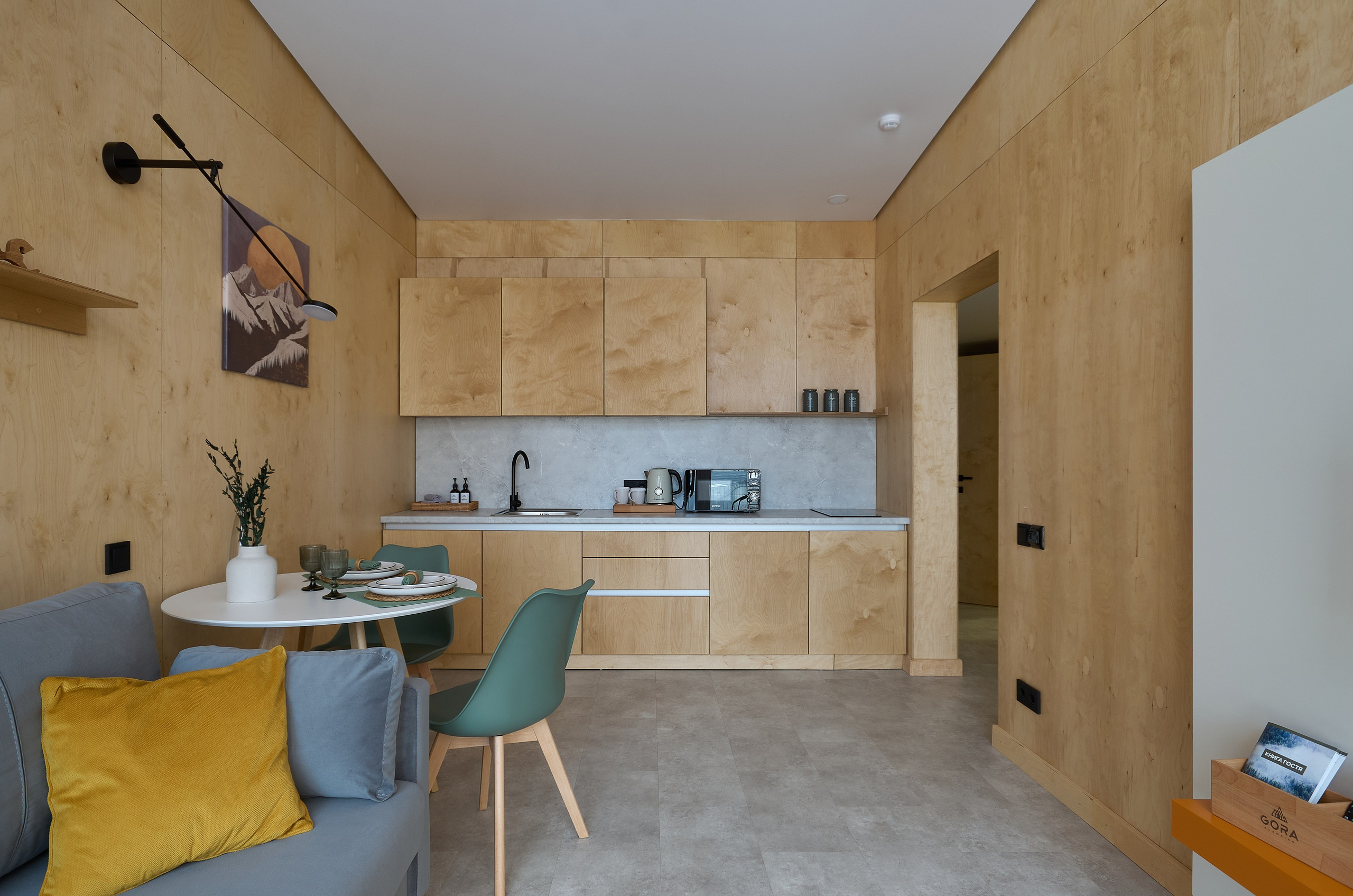 Глемпинг, Гора, оз. Банное. Абросимов Лев интерьерный и архитектурный фотограф