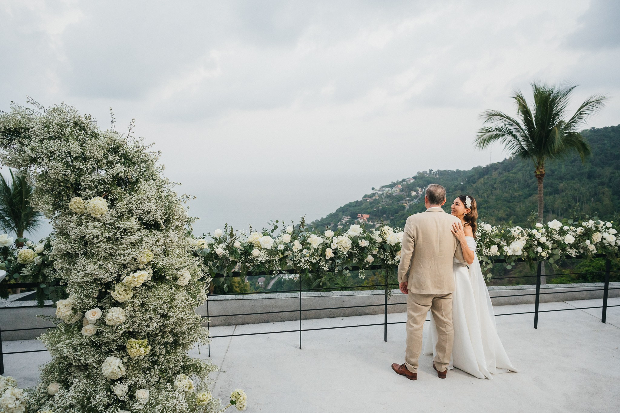 Ocean View Villa Wedding