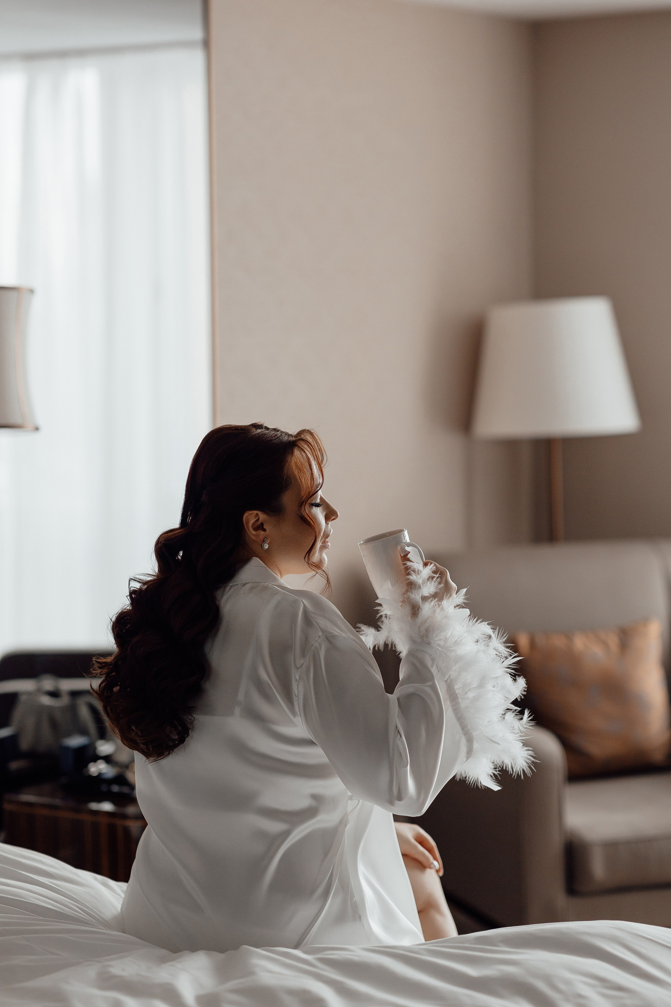 утро невесты в отеле Soluxe hotel Moscow