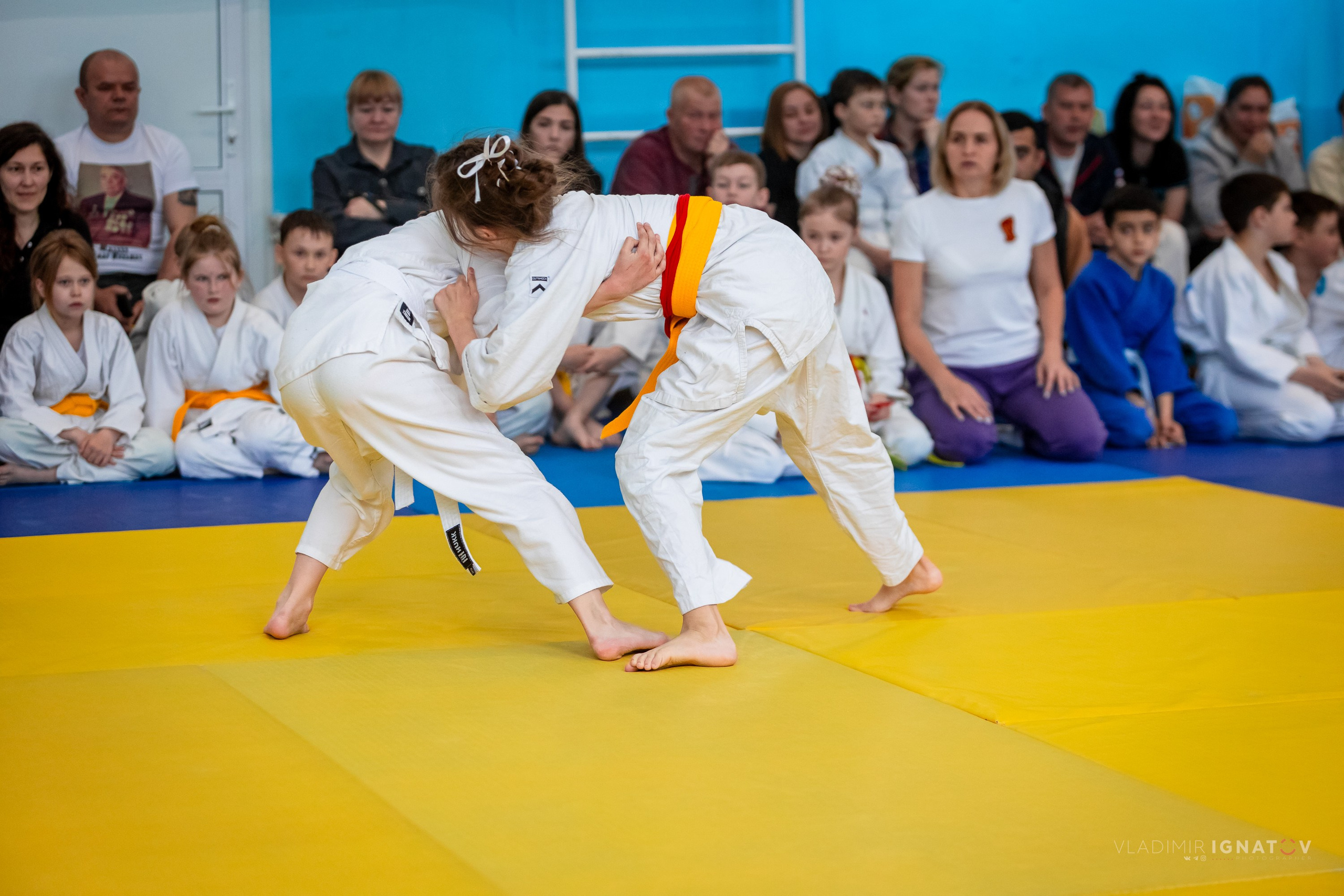 Городские соревнования по дзюдо посвященные 80-летию Победы в ВОВ. Репортажный фотограф в Барнауле Владимир Игнатов