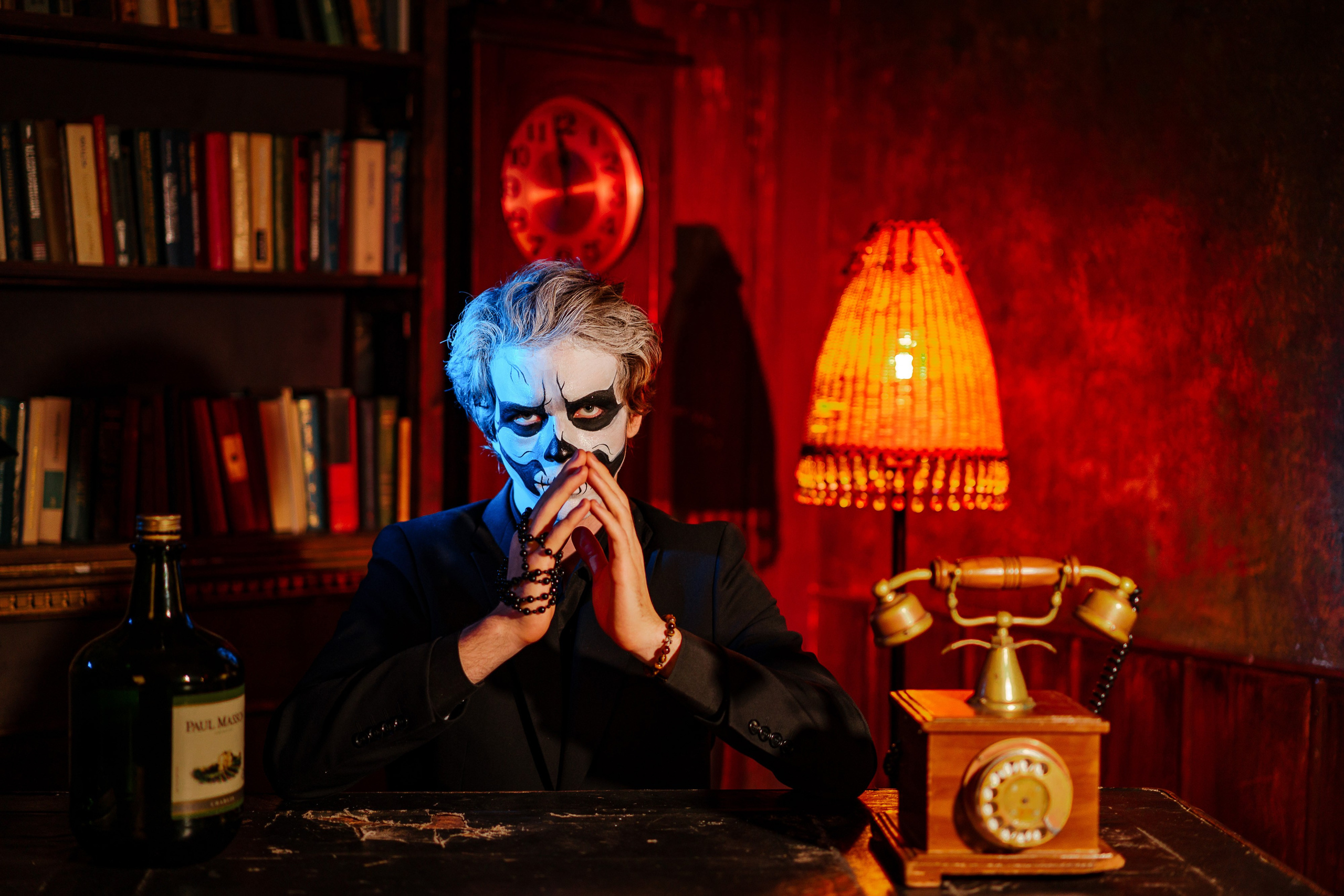 Лав стори фотосессия на Helloween в Москве