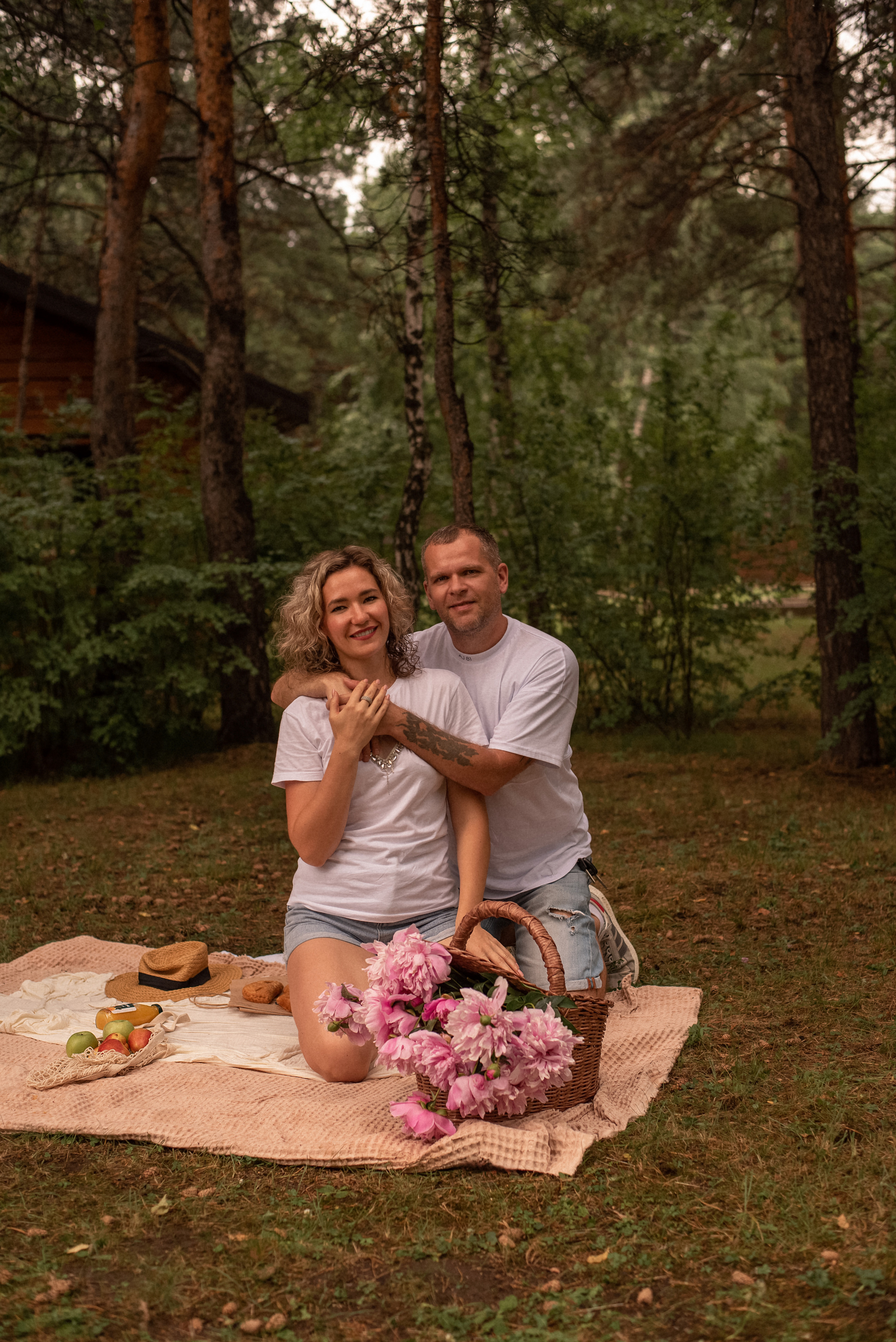 Летний, семейный пикник. Фотограф  Потапова Анна