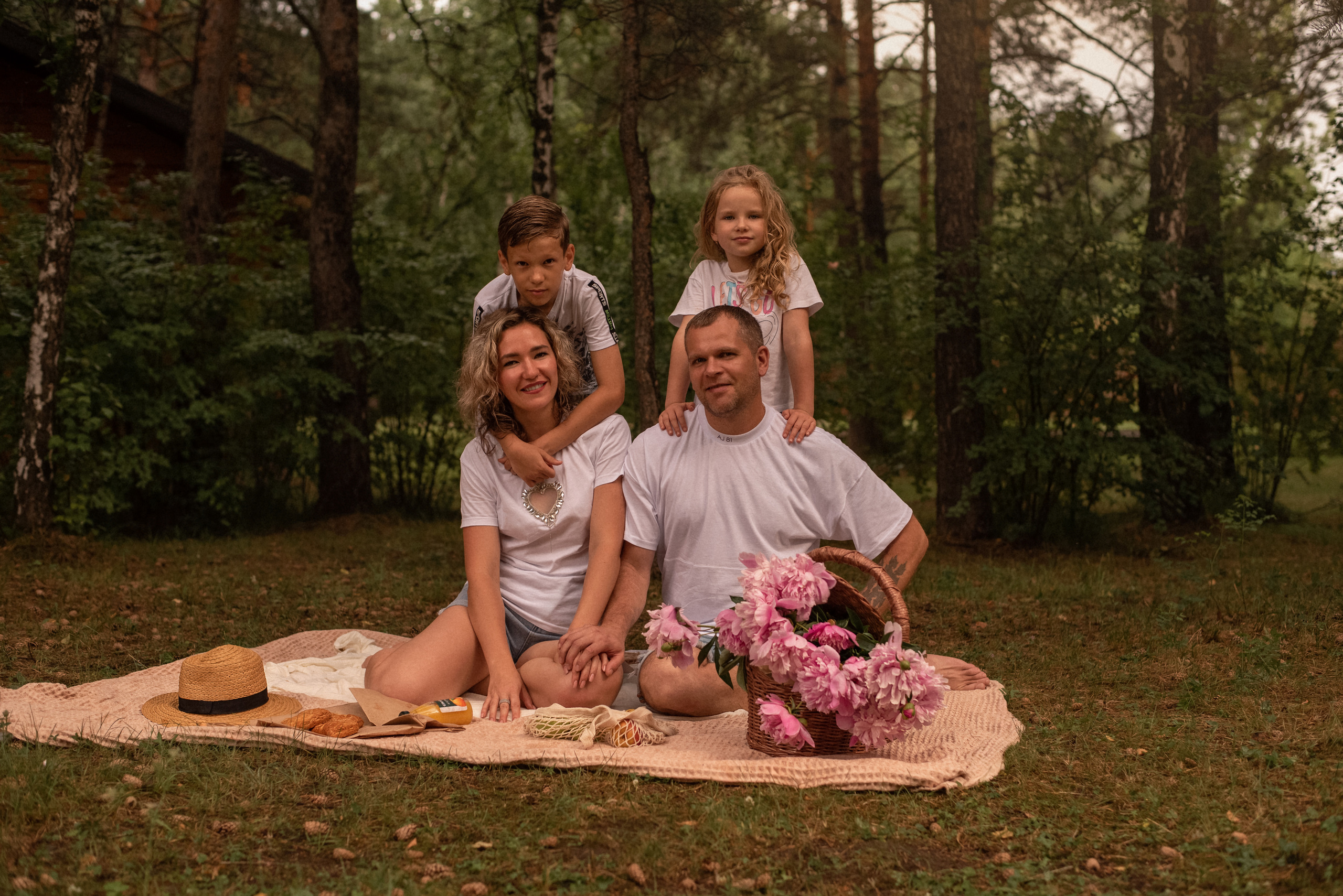 Летний, семейный пикник. Фотограф  Потапова Анна