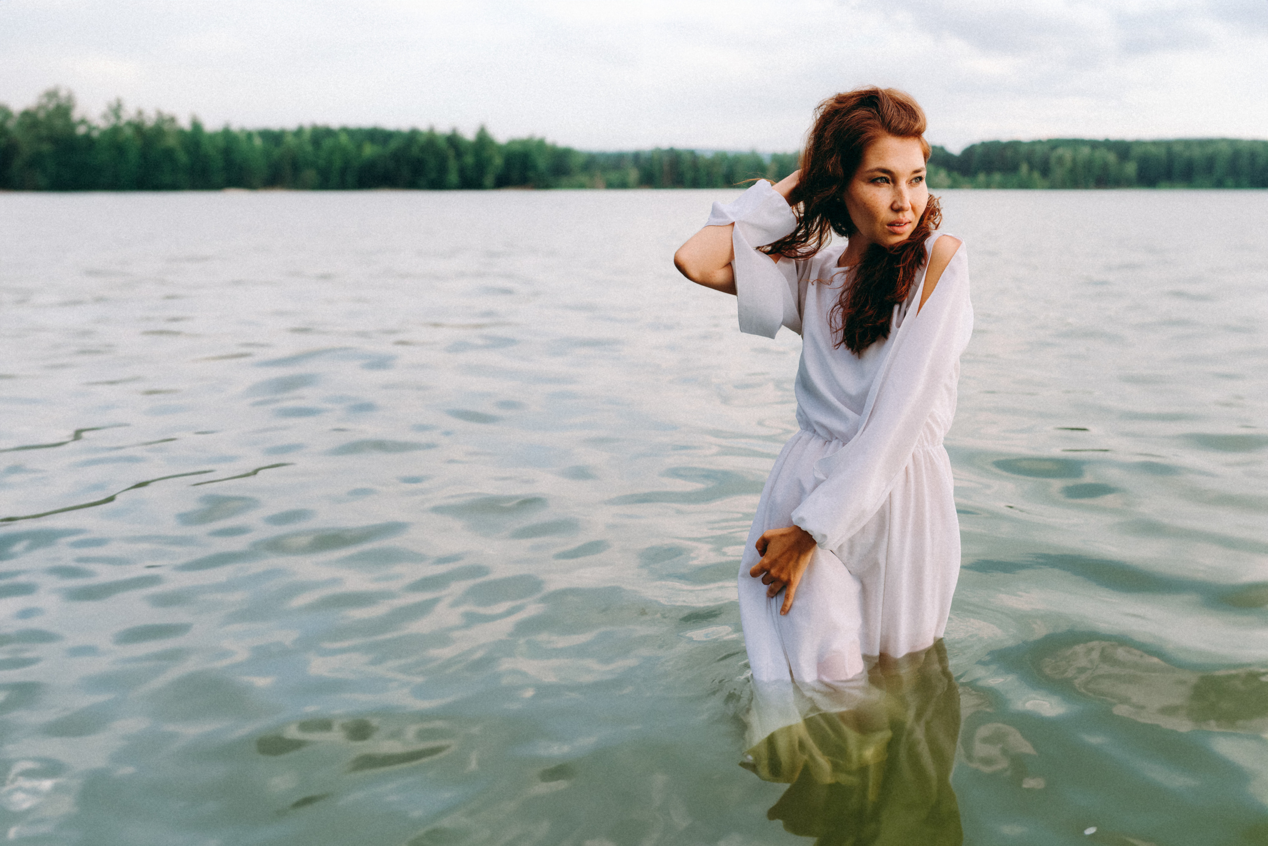 На озере. Фотограф  Потапова Анна