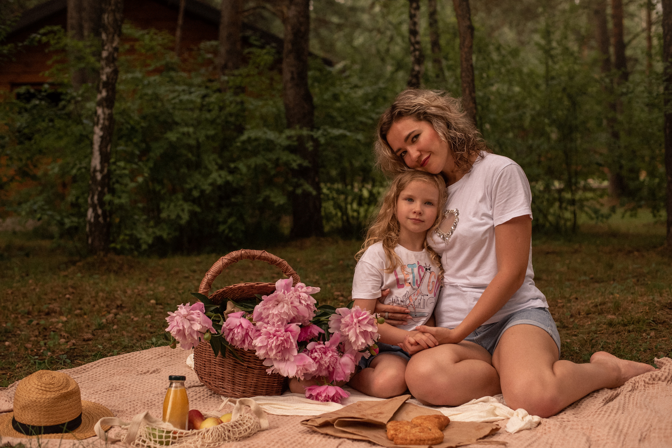 Летний, семейный пикник. Фотограф  Потапова Анна
