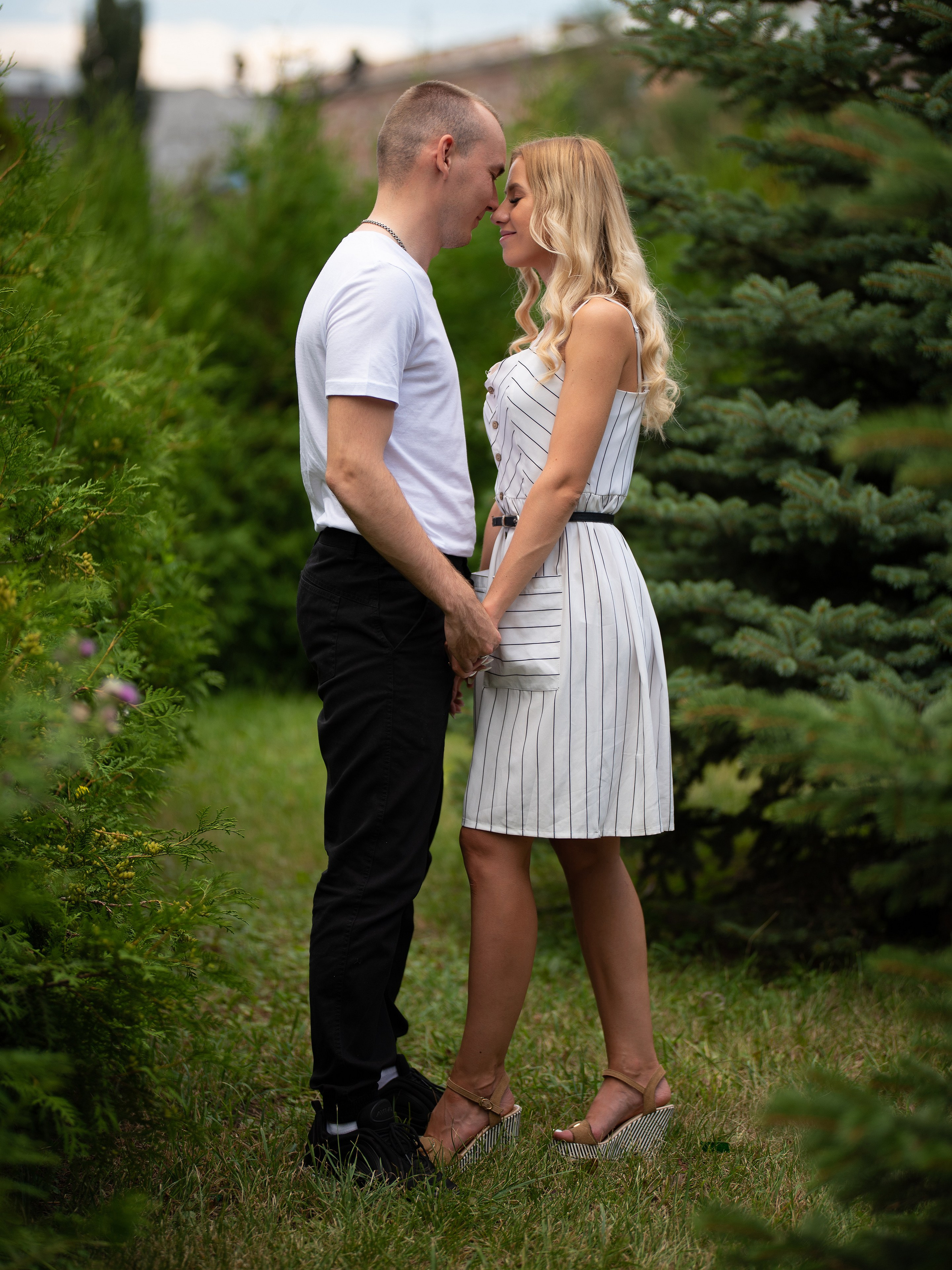 Нежность и любовь в кадре.