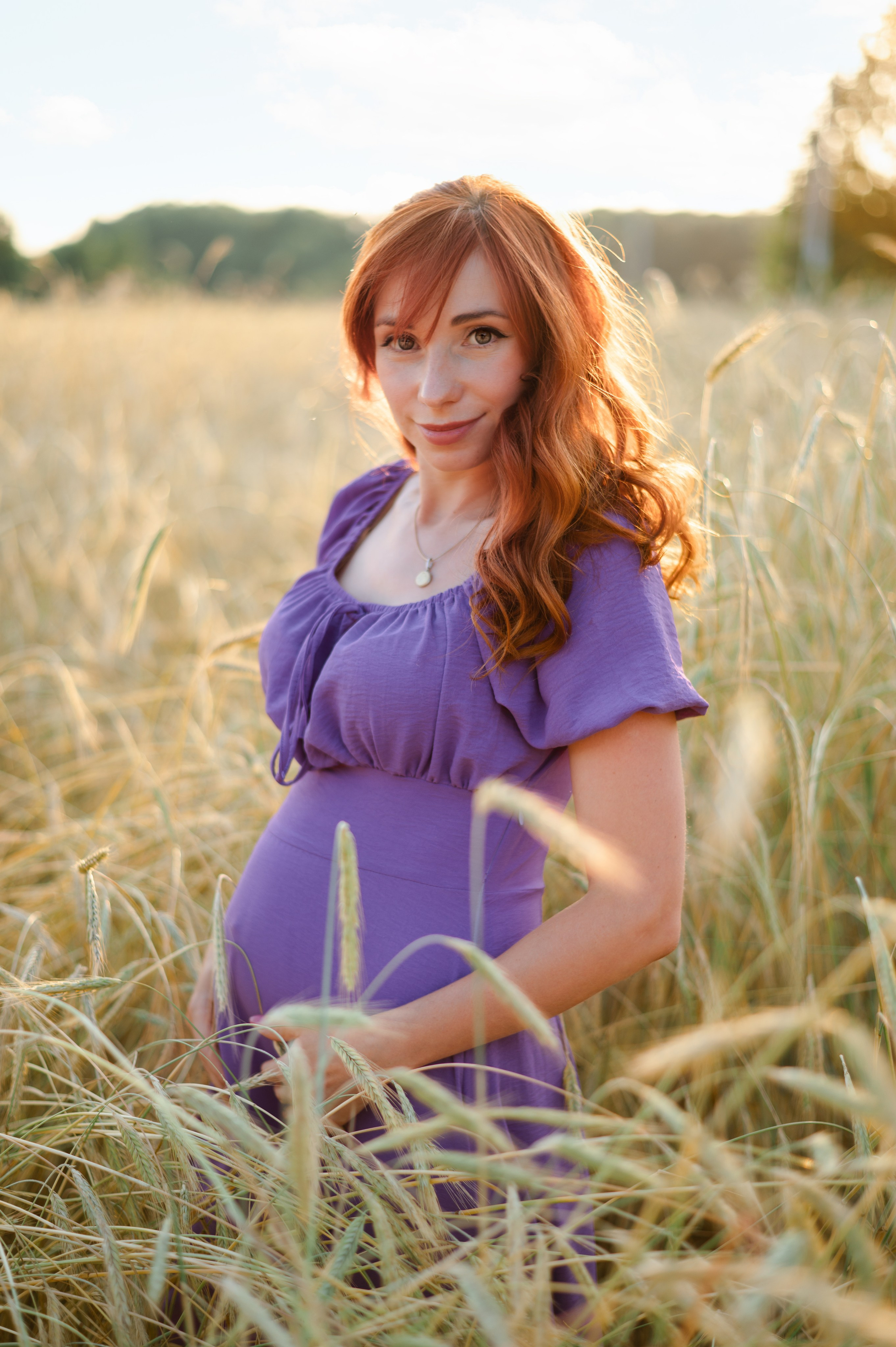 Фотосессия беременности в деревенском стиле. Фотограф в Кирове Инна Софронова