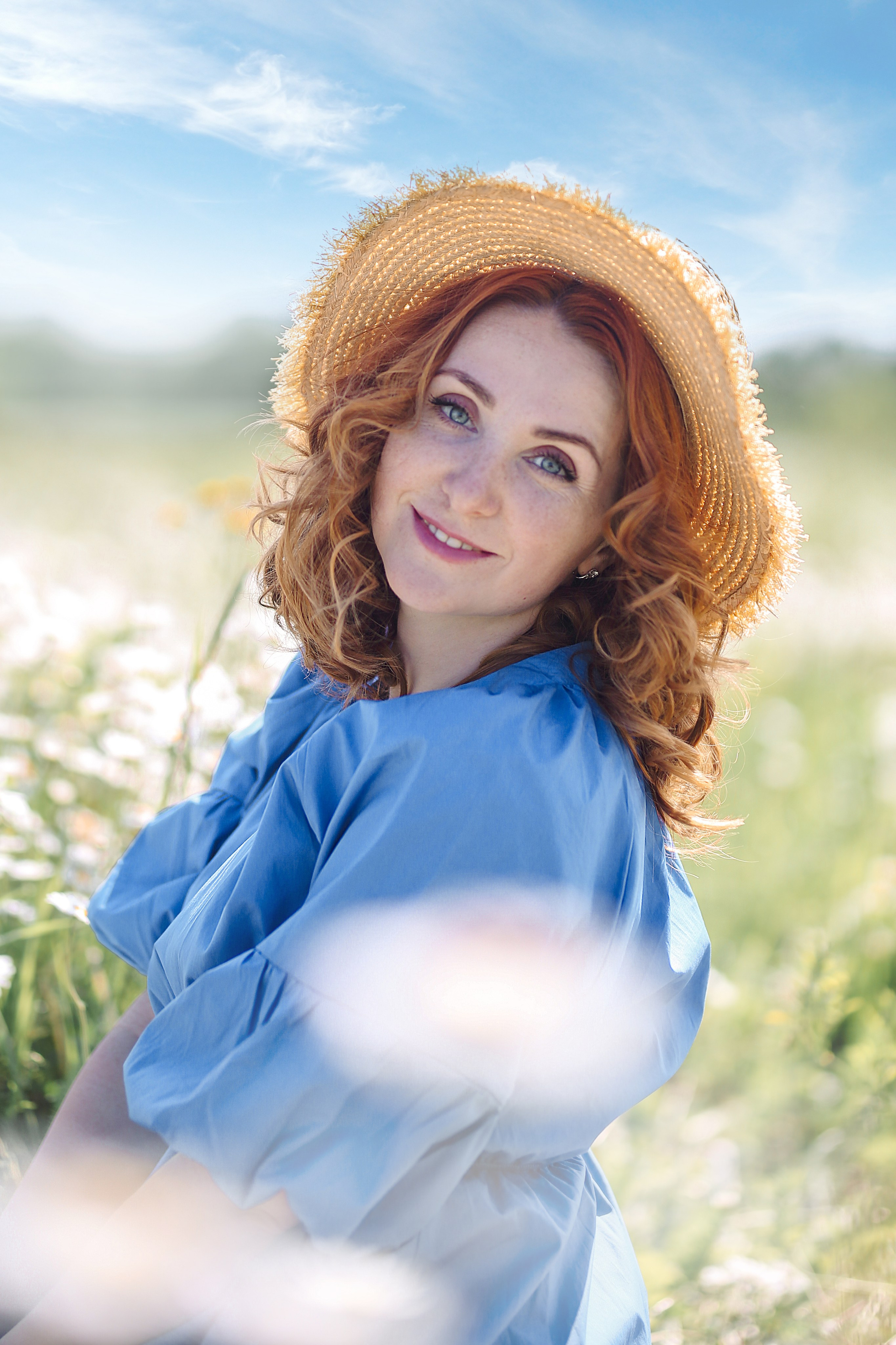 Ромашковое поле. Фотограф Анастасия Залевская