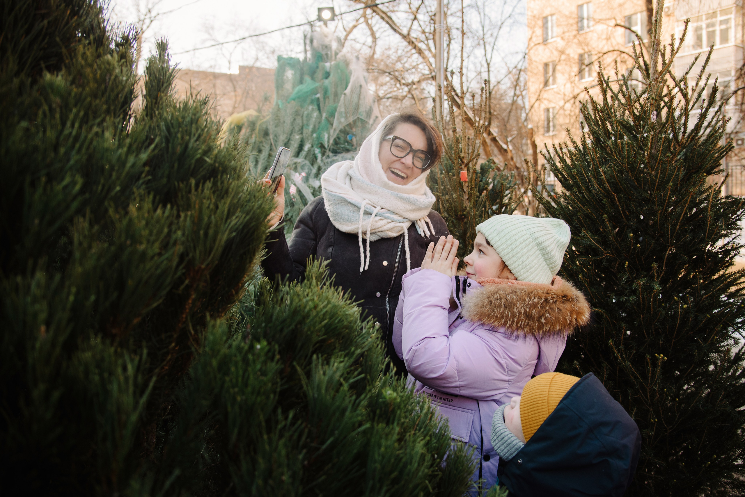 Дина. Предновогоднее. Фотограф Алиса Калинина