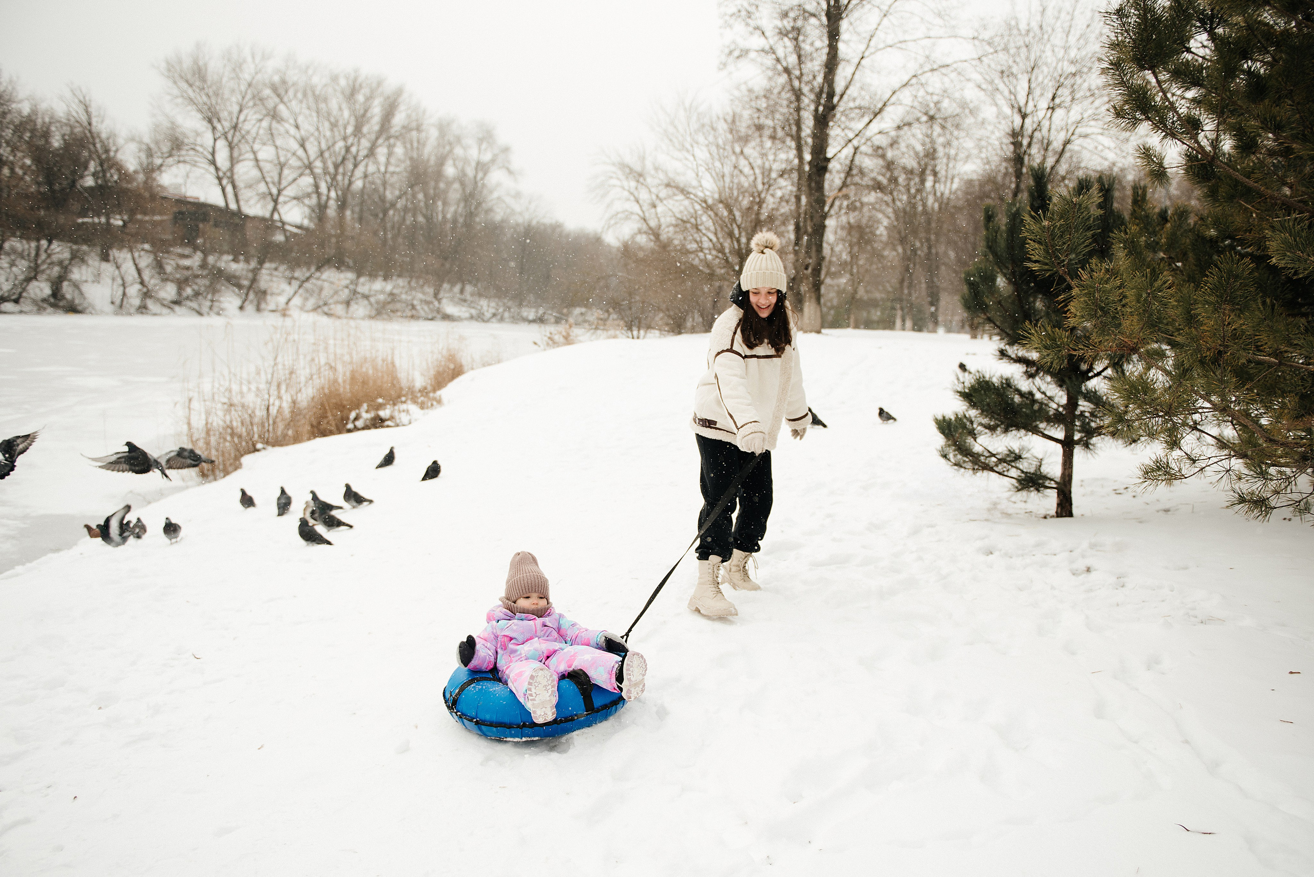 Снежная прогулка. Свадебный фотограф в Ростове-на-Дону |Кристина Гайсенюк