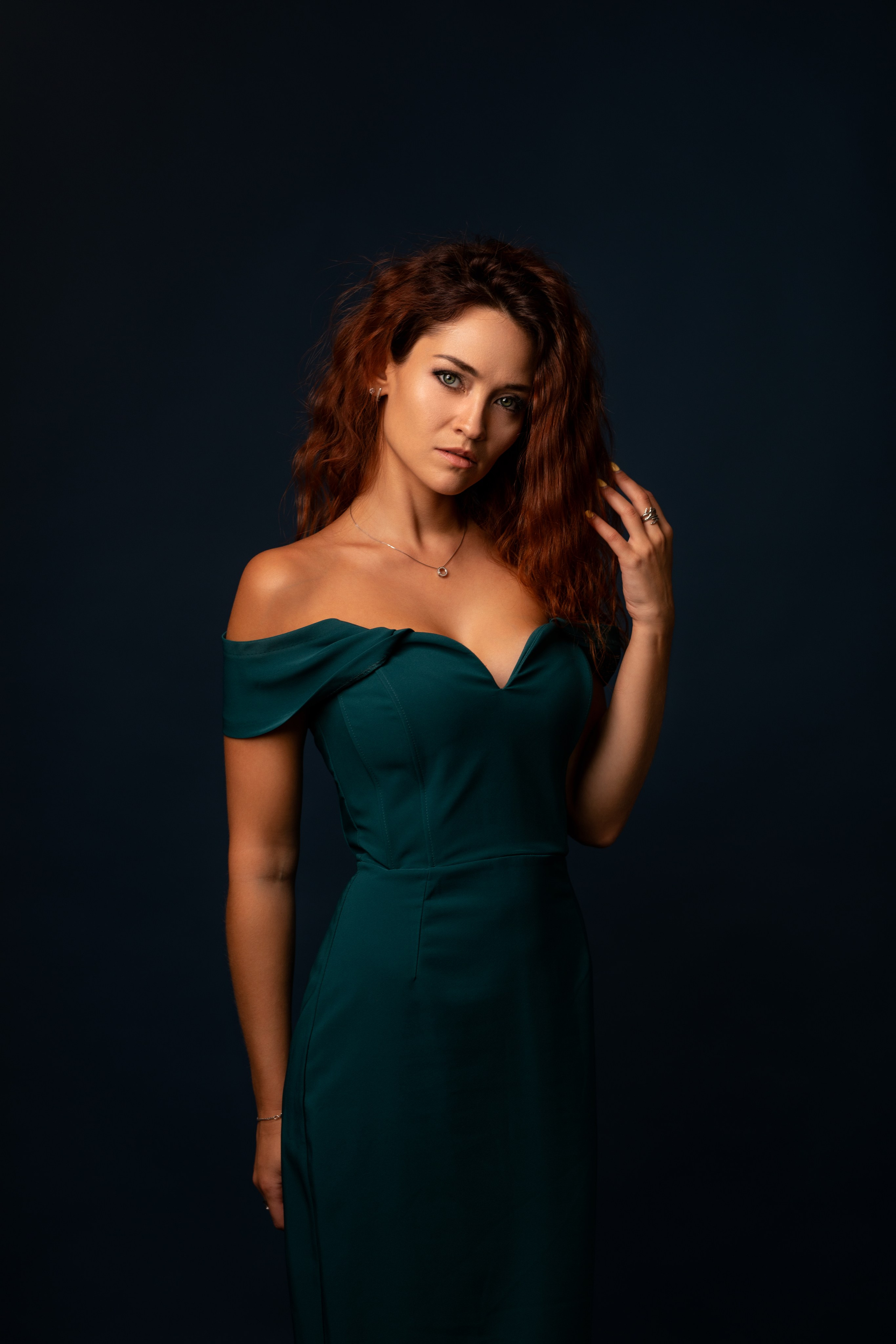 Съемка с Еленой в студии на циклораме для «себя»