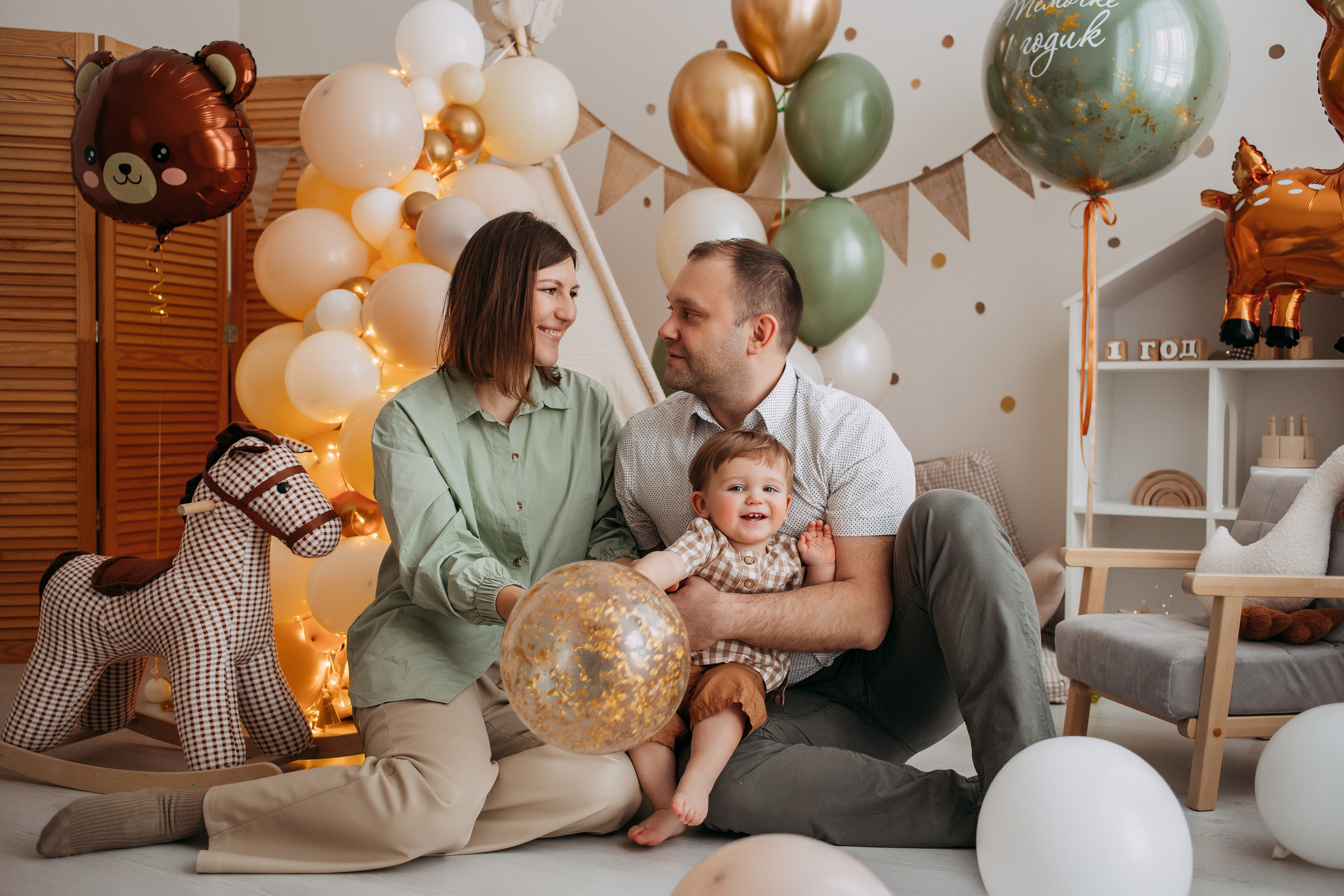 Тёмочке 1 год. Фотограф в Санкт-Петербурге Гарипова Валерия