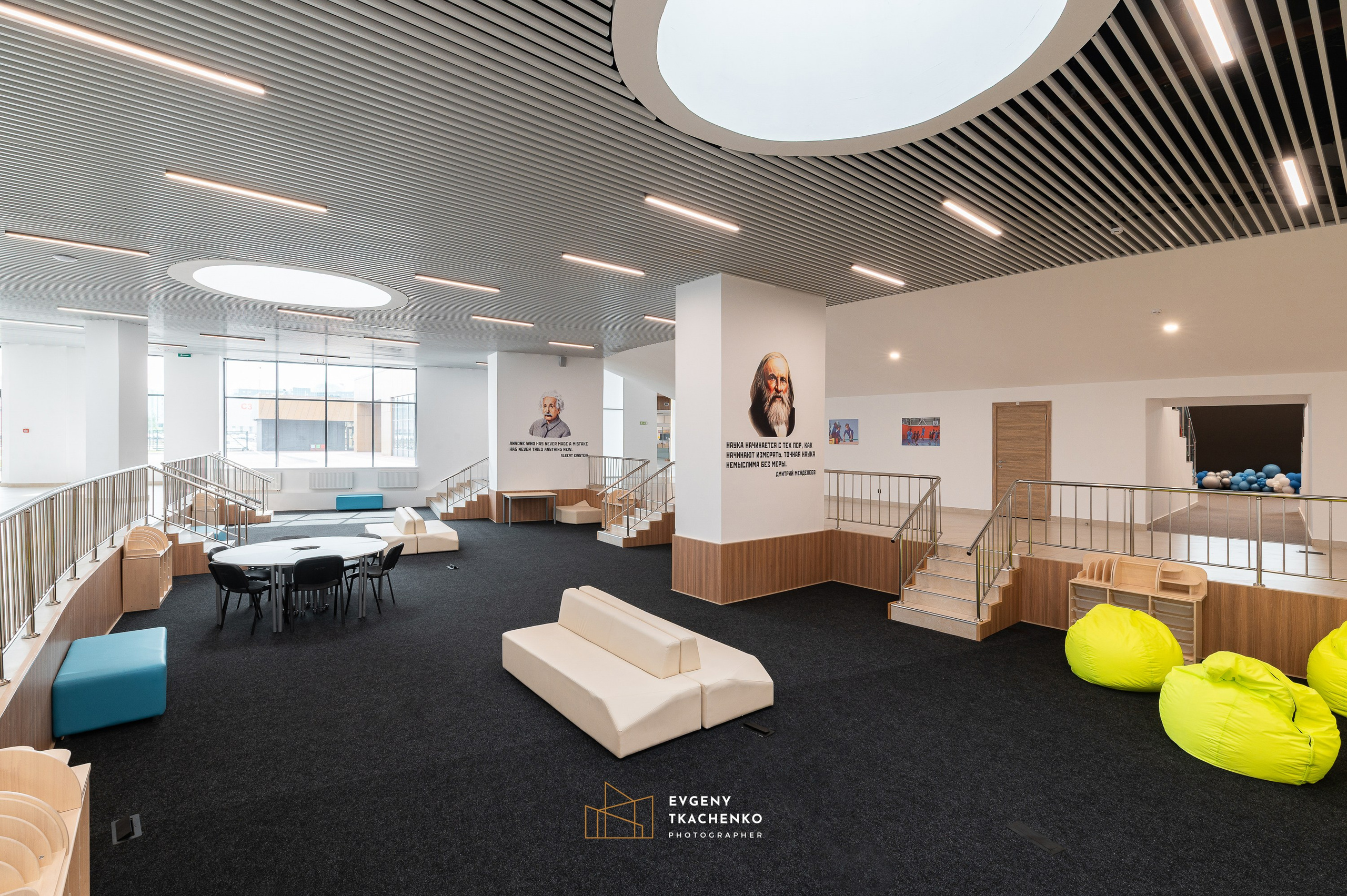 Kazakhstan International School, г. Астана. Архитектурный и интерьерный фотограф в Казахстане