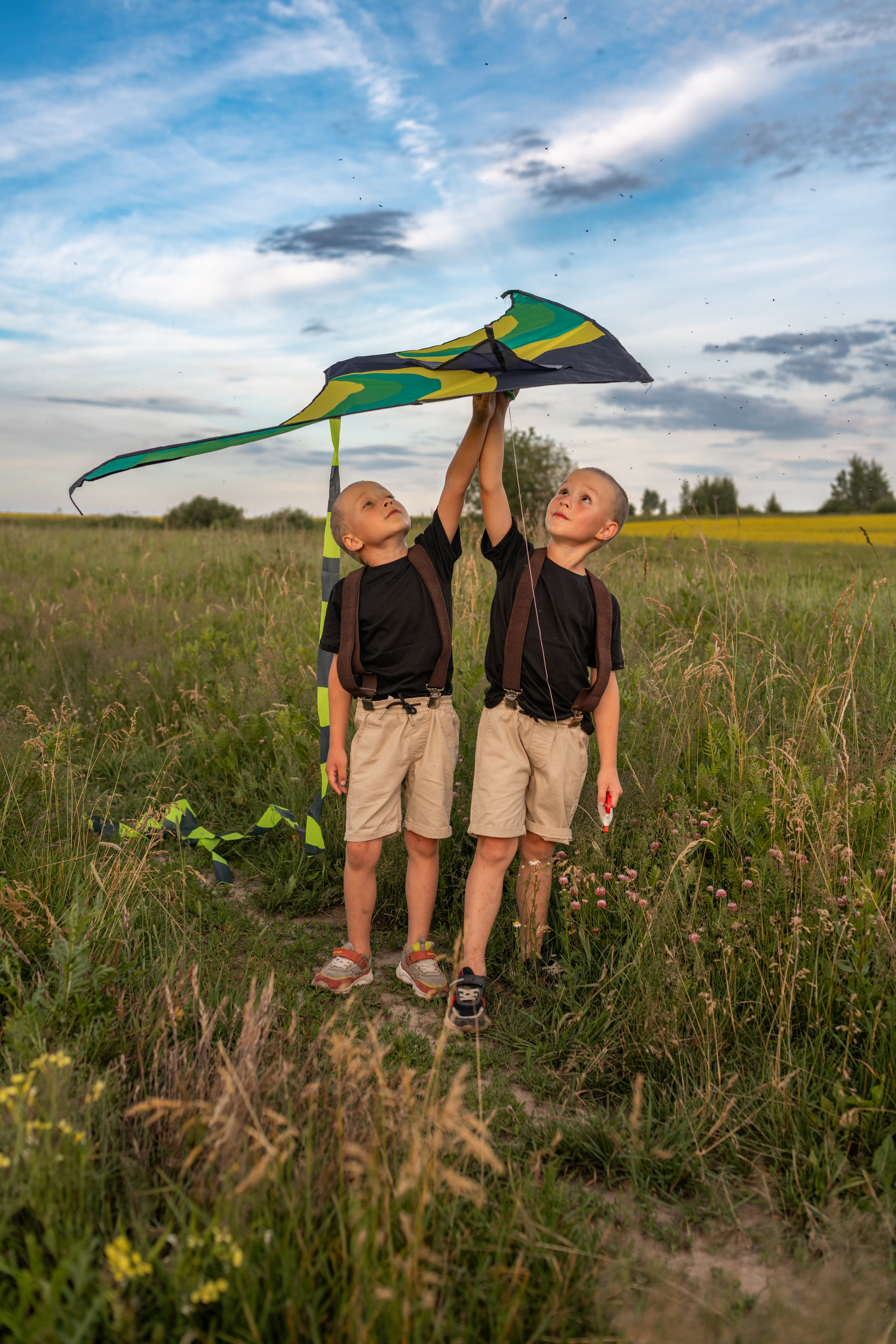 С воздушным змеем. Фотограф в Москве/Зарайске Шахова Марина