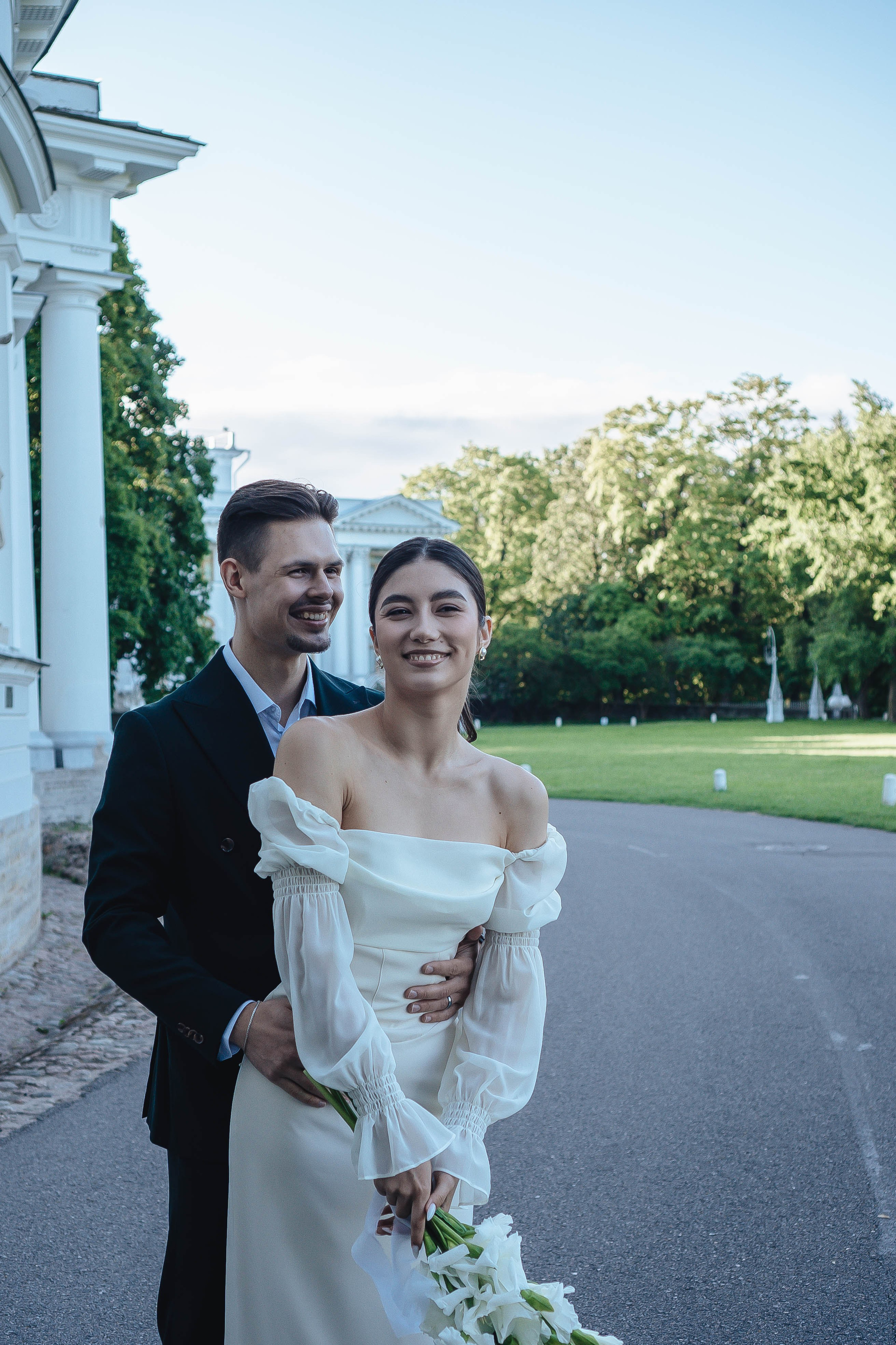 СВАДЕБНАЯ СЬЕМКА НА РАССВЕТЕ НА ЕЛАГИНОМ ОСТОРОВЕ. Профессиональный фотограф, Санкт-Петербург — Виктория Богомолова