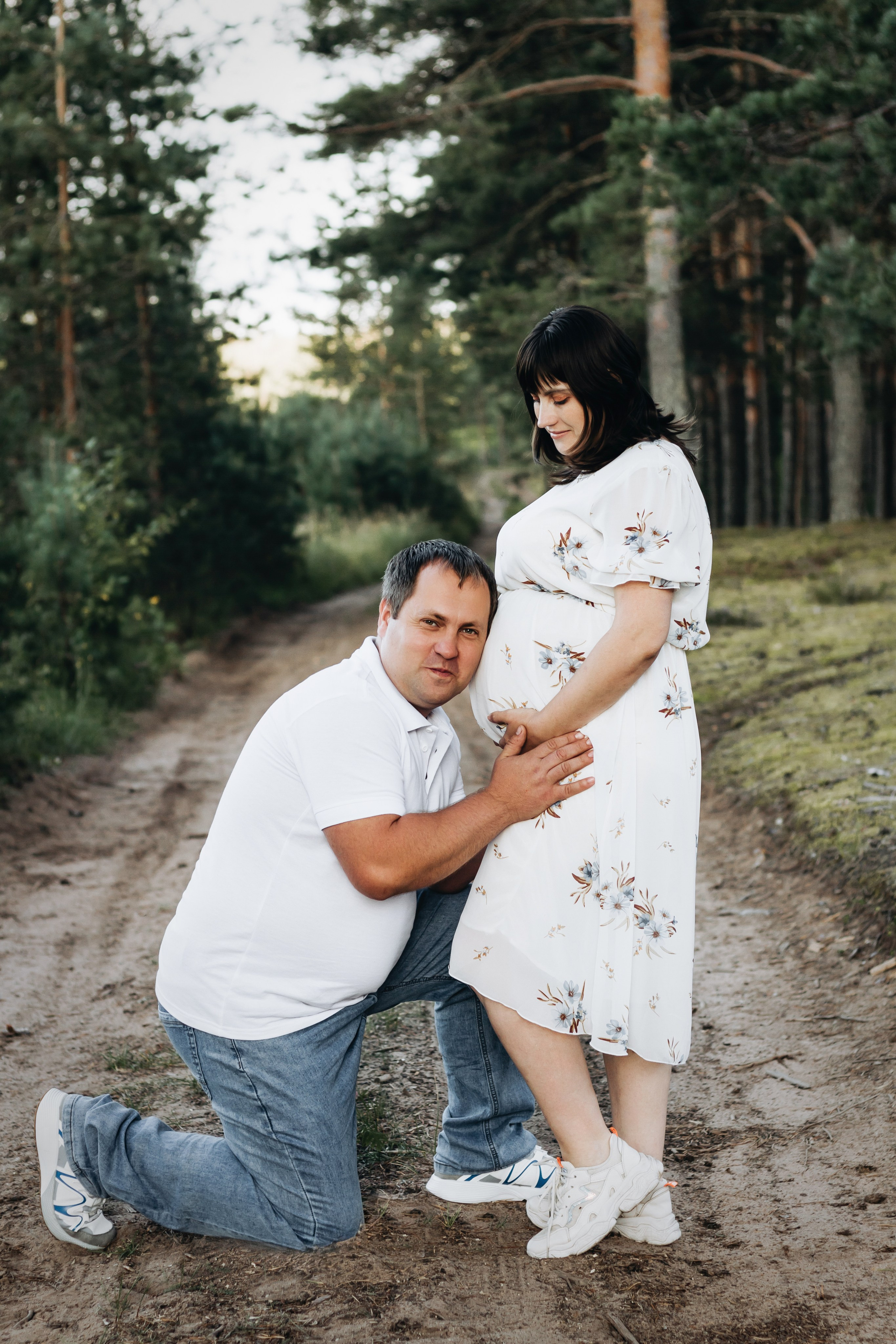 Беременность «В ожидании чуда». Ваш фотограф Анна, фотосалон «В Кадре» Велиж