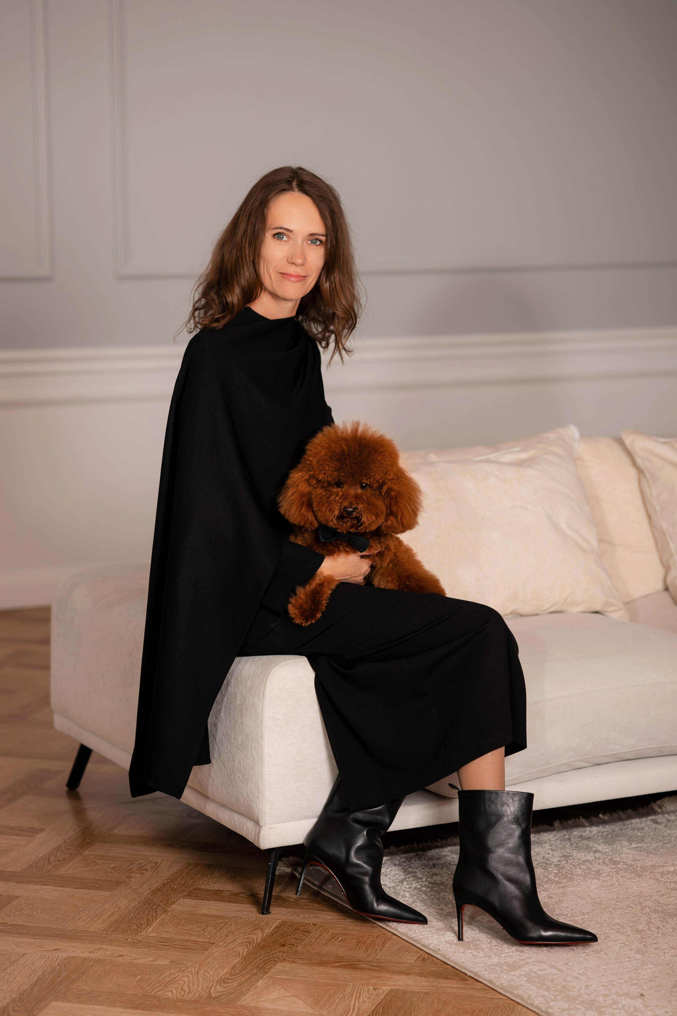 Фотосессия собаки в фотостудии. Фотограф-анималист в Краснодаре Маша Мельникова