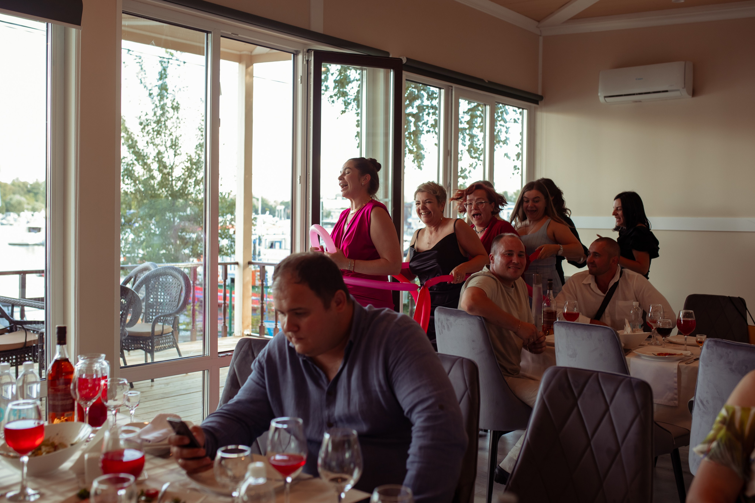 Юбилей Полины в Пароходе. Семейный и детский фотограф в Москве Дорогова Екатерина